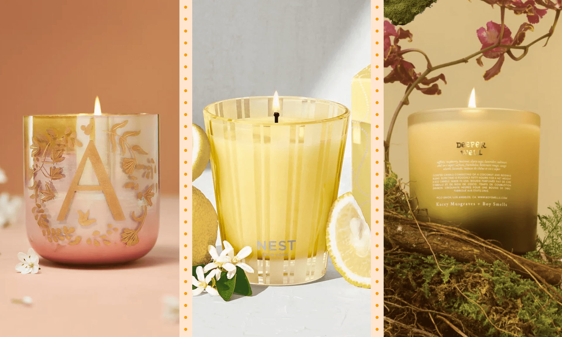 spring candles