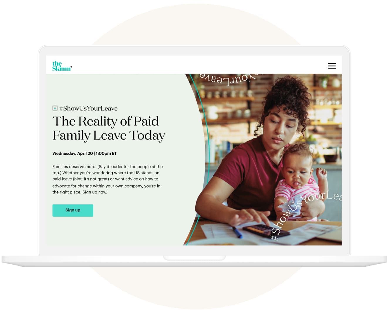 the reality of paid family leave event panel