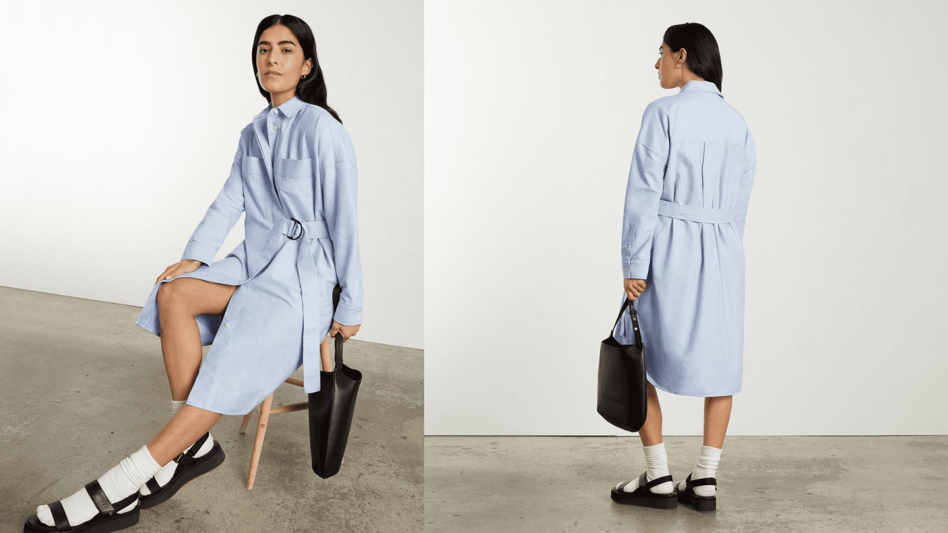 oxford shirtdress