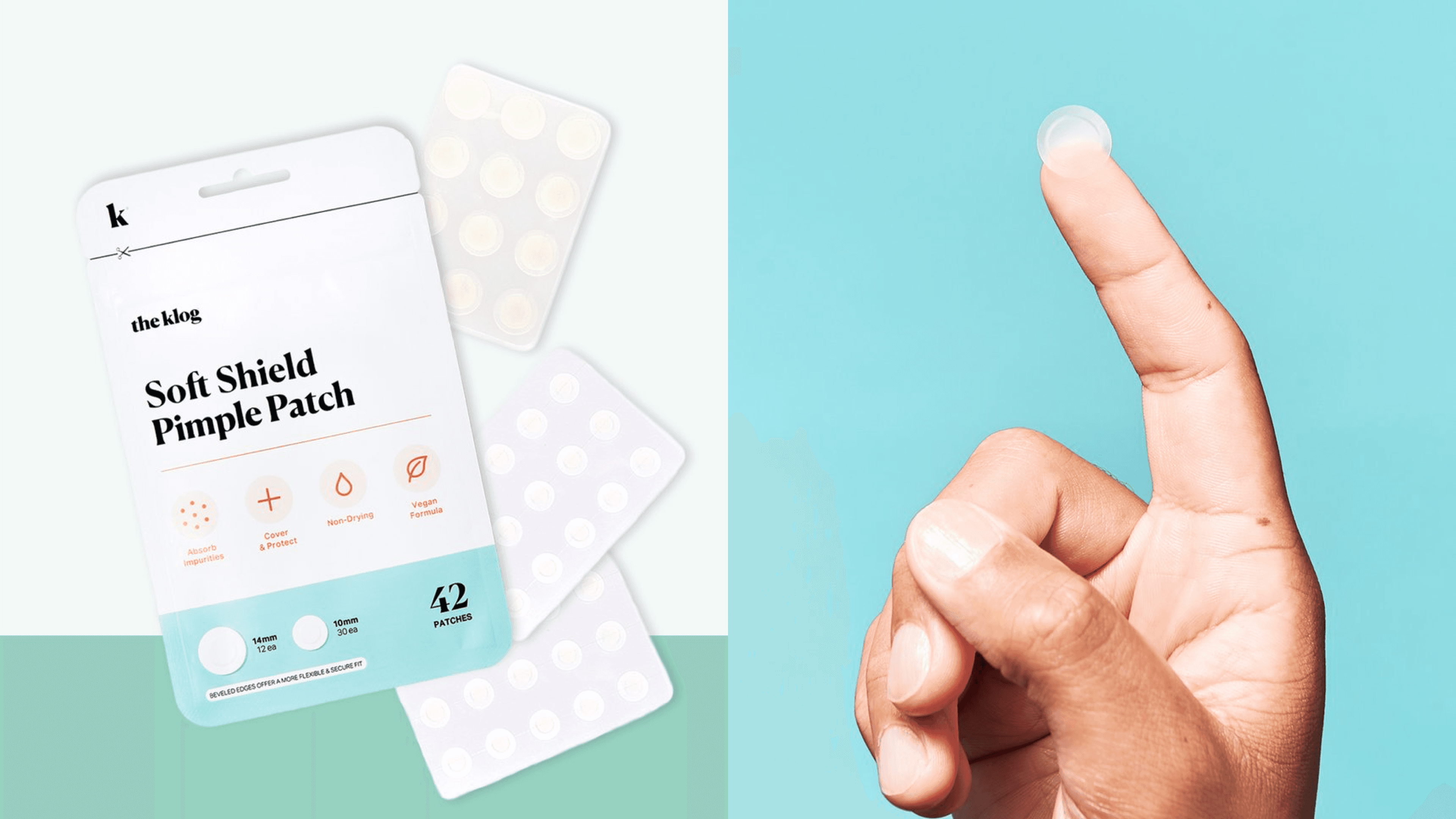 clear pimple patches to help heal breakouts