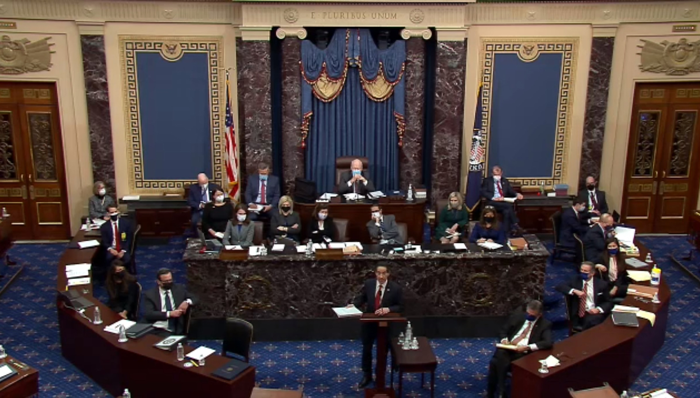 impeachment trial, president trump, daily skimm, theskimm