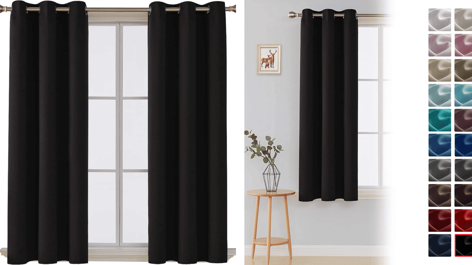 Blackout curtains