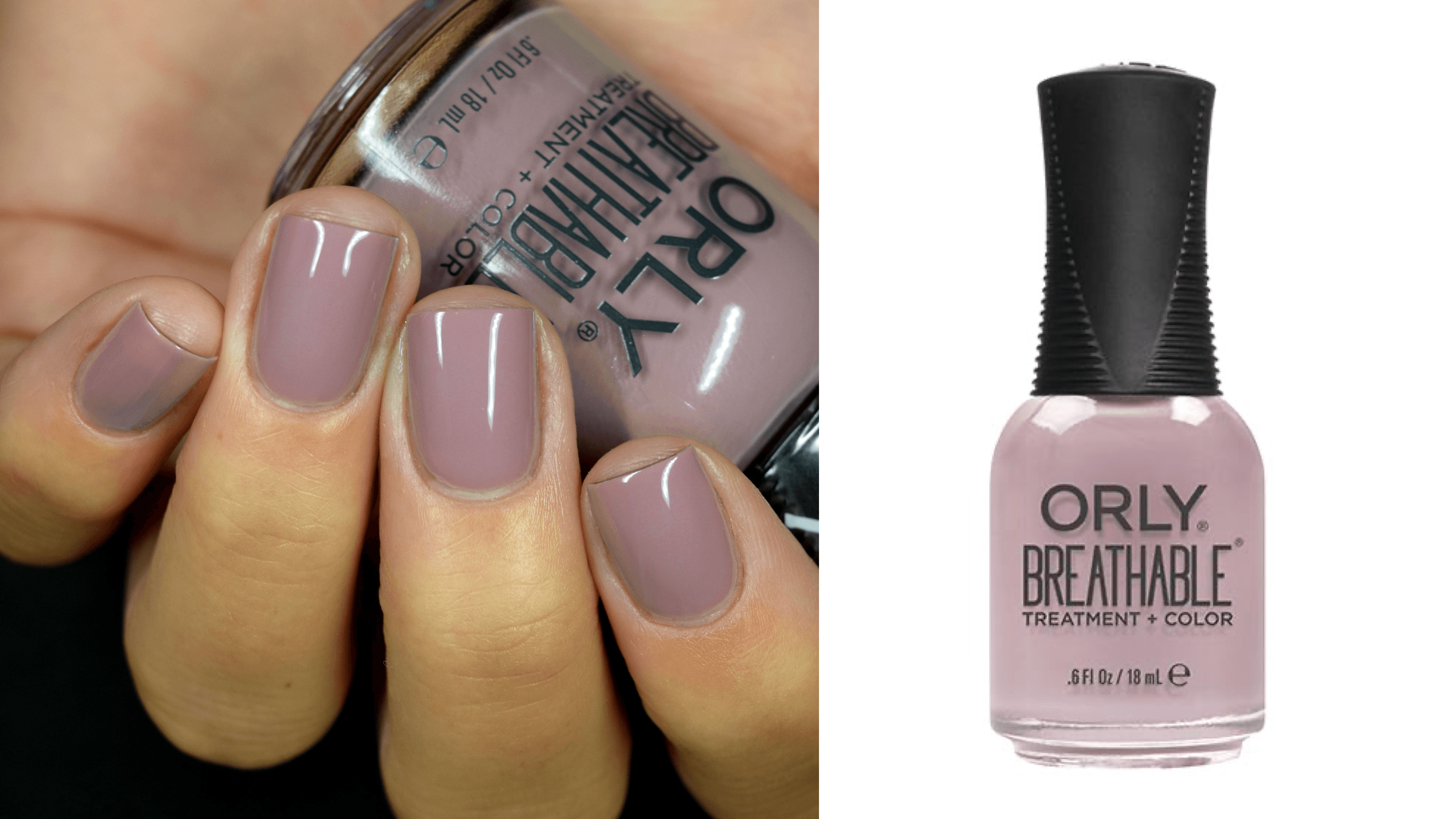 light pink nail polish