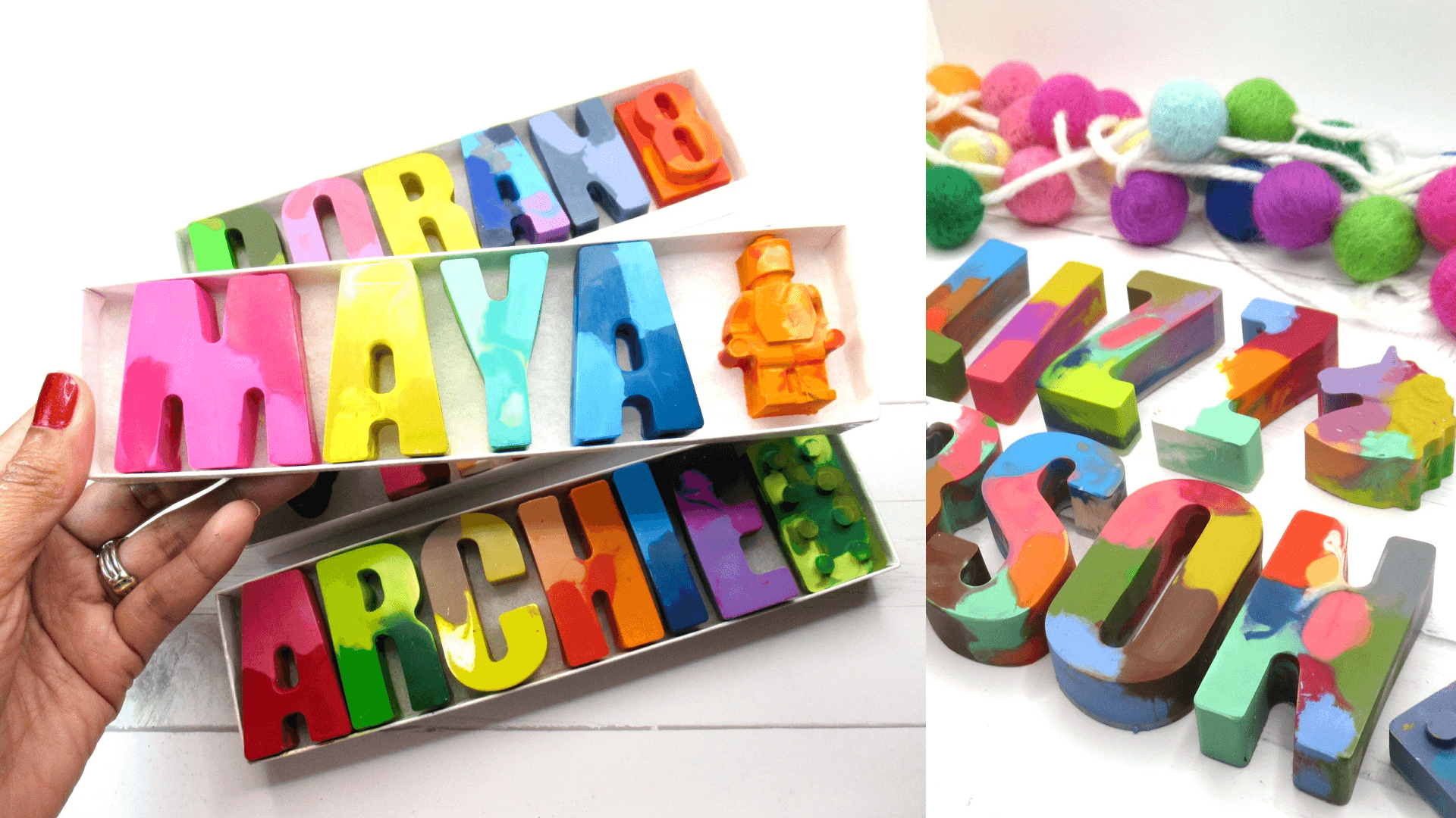 Personalized crayons