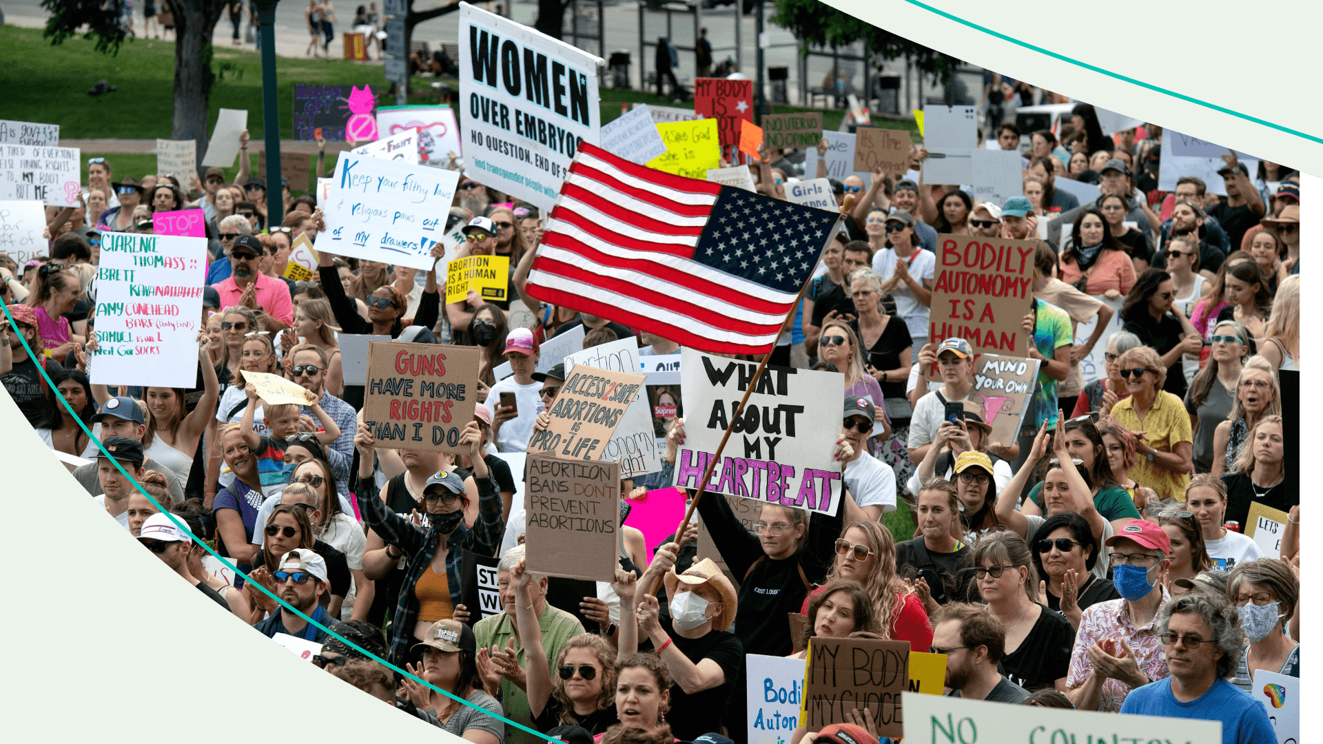 Crowd outside Colorado court