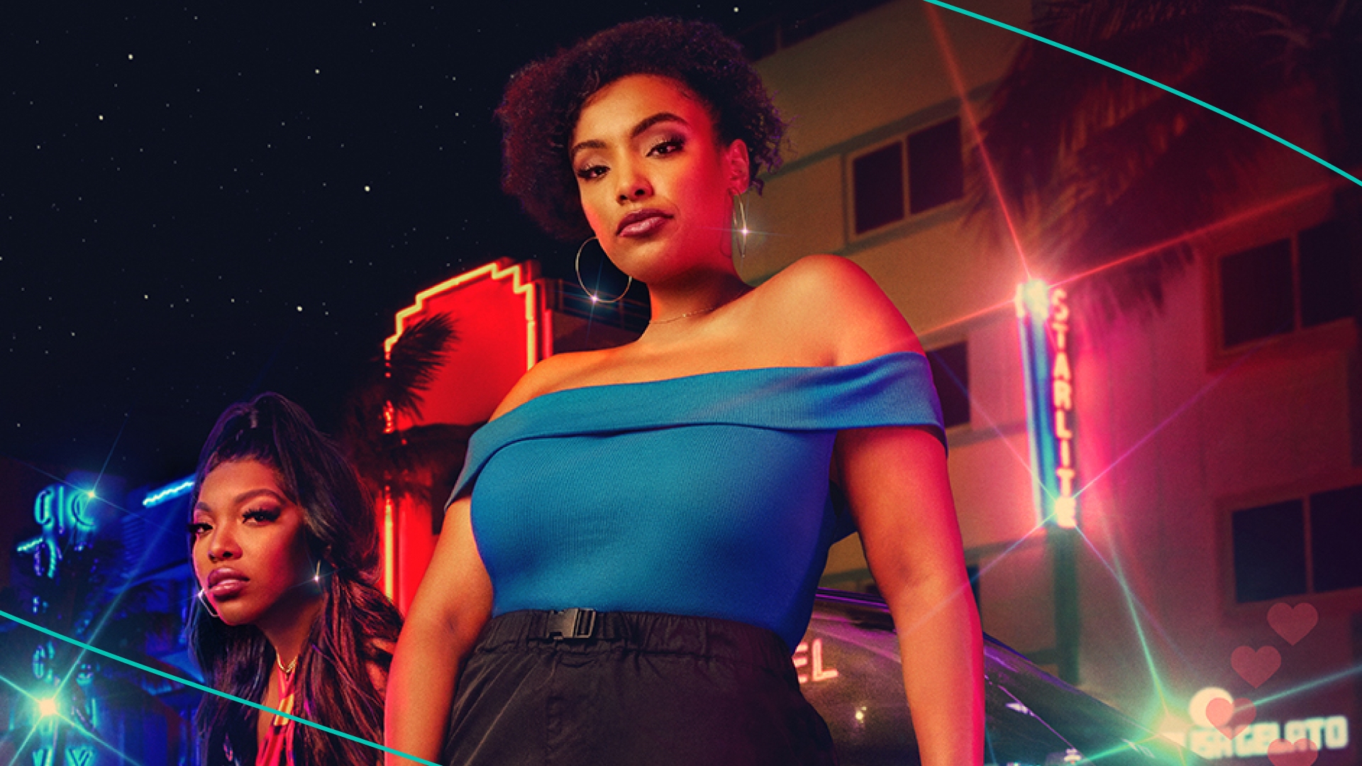 An image taken from the poster of HBO Max's "Rap Sh!t"