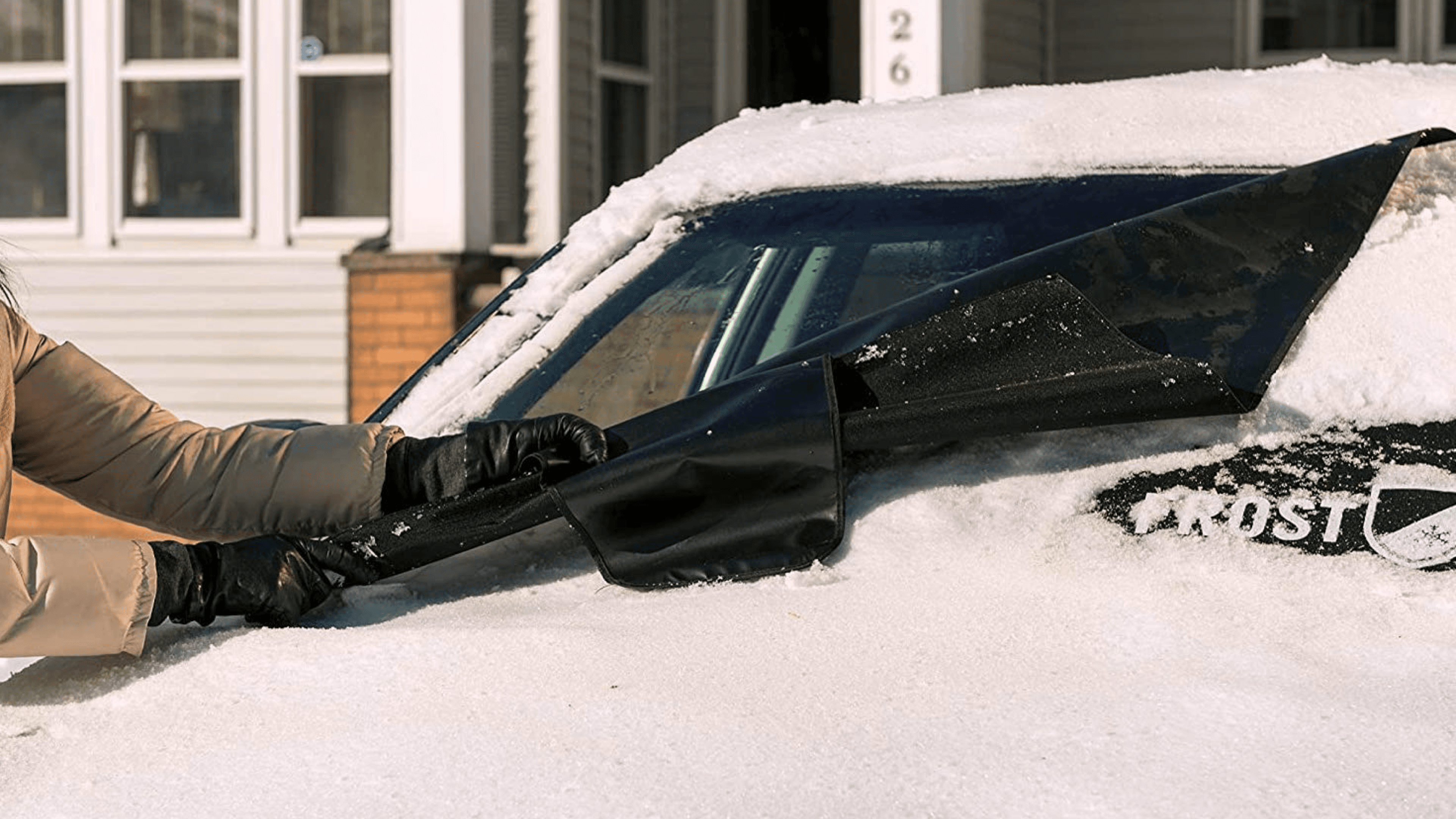 windshield frost guard for cars