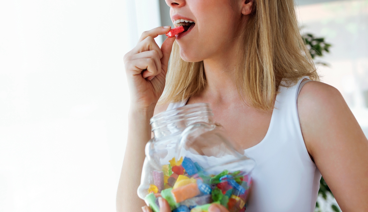 Featured image for TikTokers Are Boosting Their Workouts With Sour Candy. But Does the Science Back Them Up?