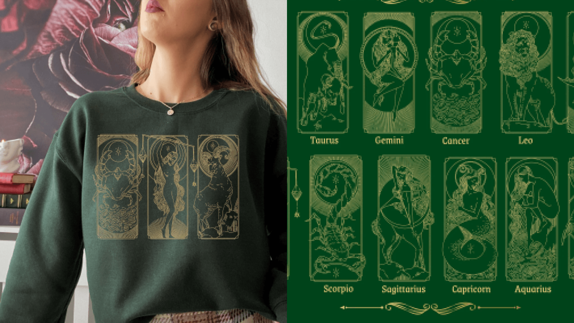 Astrology Gifts zodiac sweater