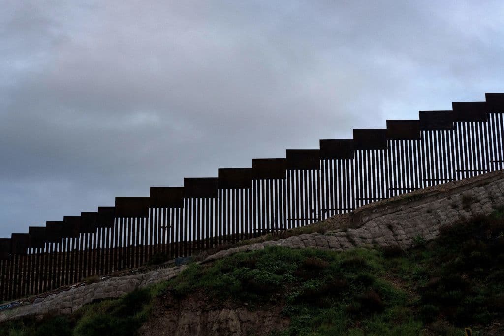 US-Mexico border wall