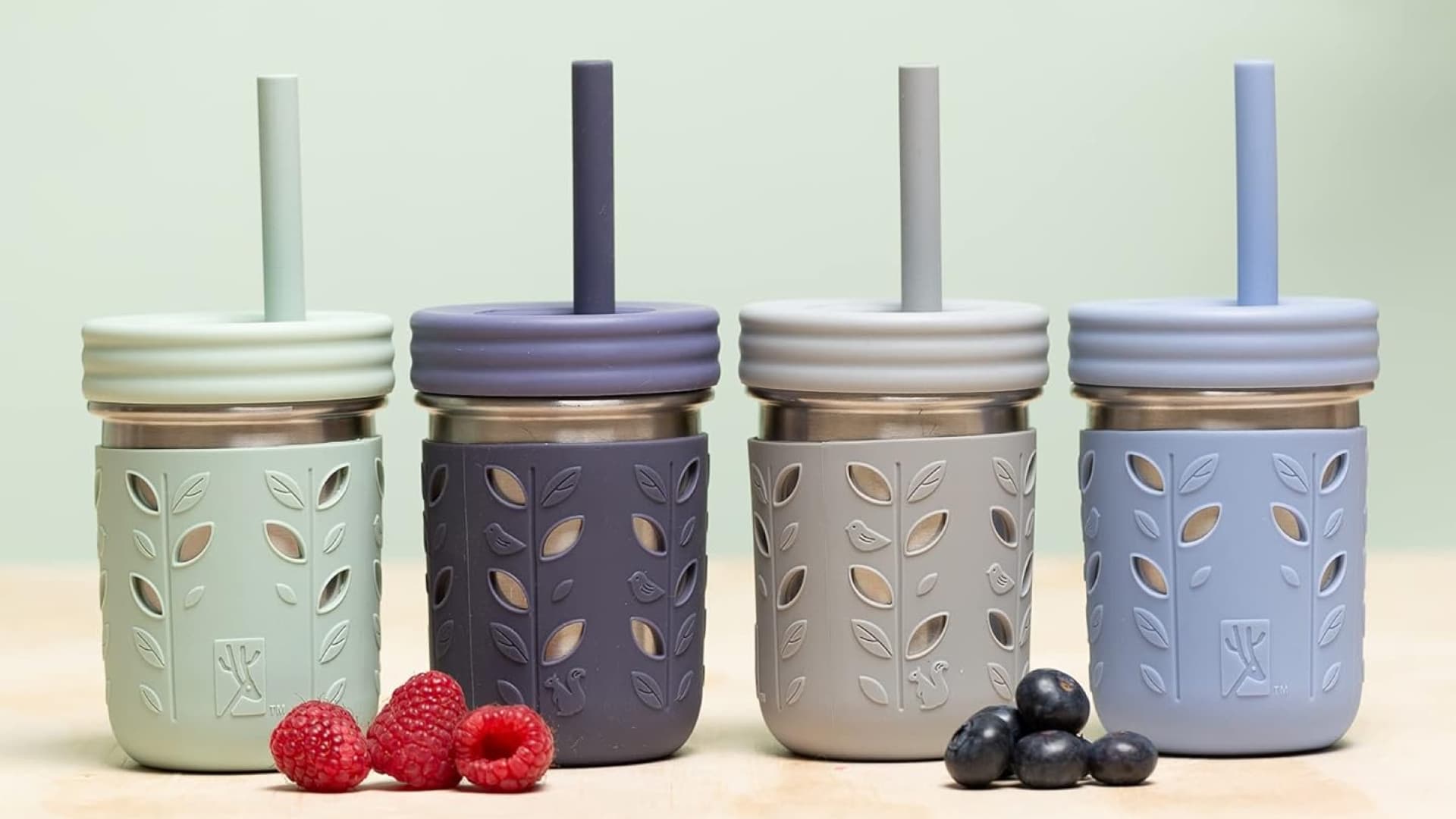 Elk and Friends Stainless Steel Cups