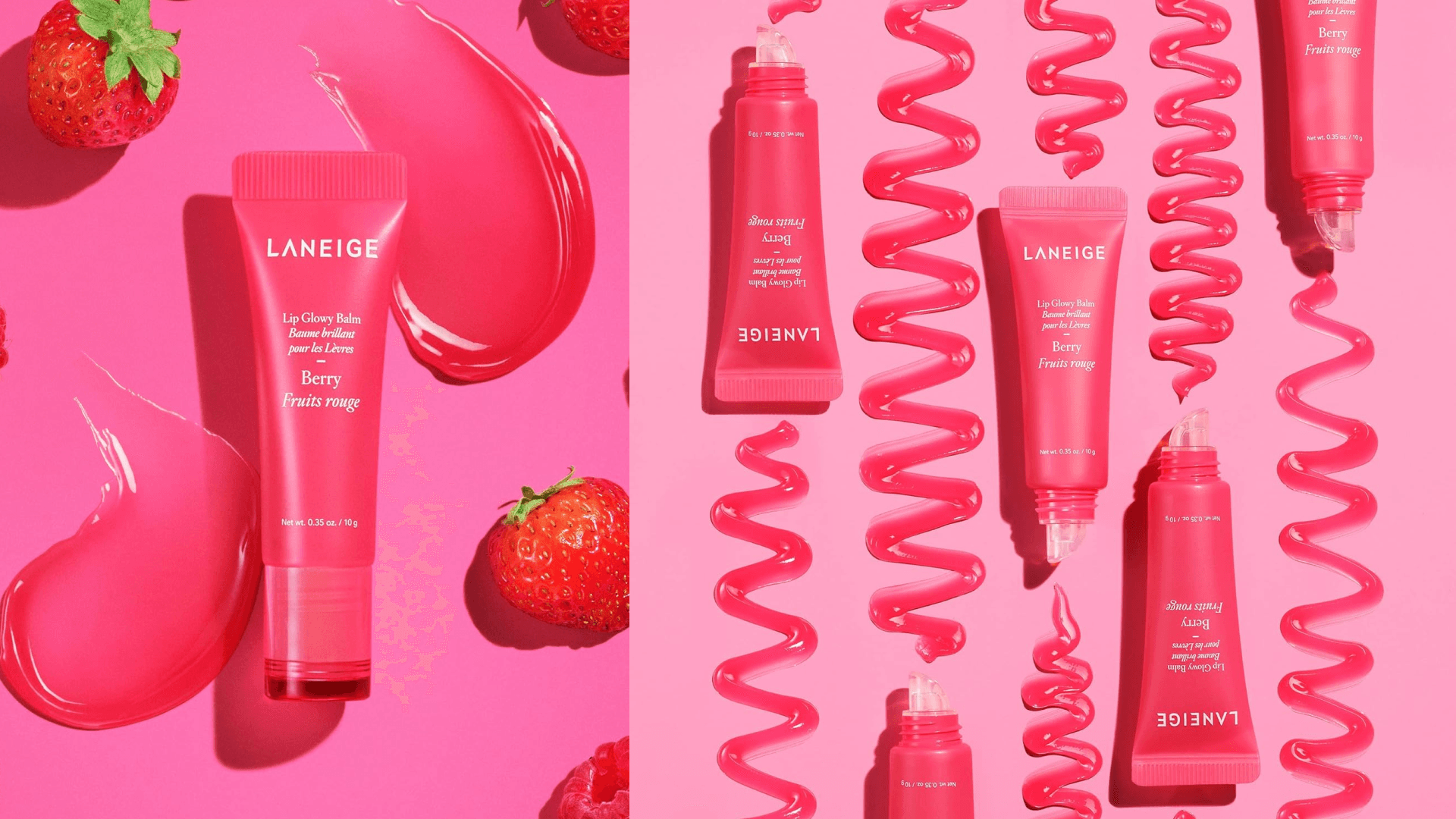 LANEIGE Lip Glowy Balm: Sheer Tinted Lip Moisturizer with Shea Butter, for Hydrating Shine & Soft Lips