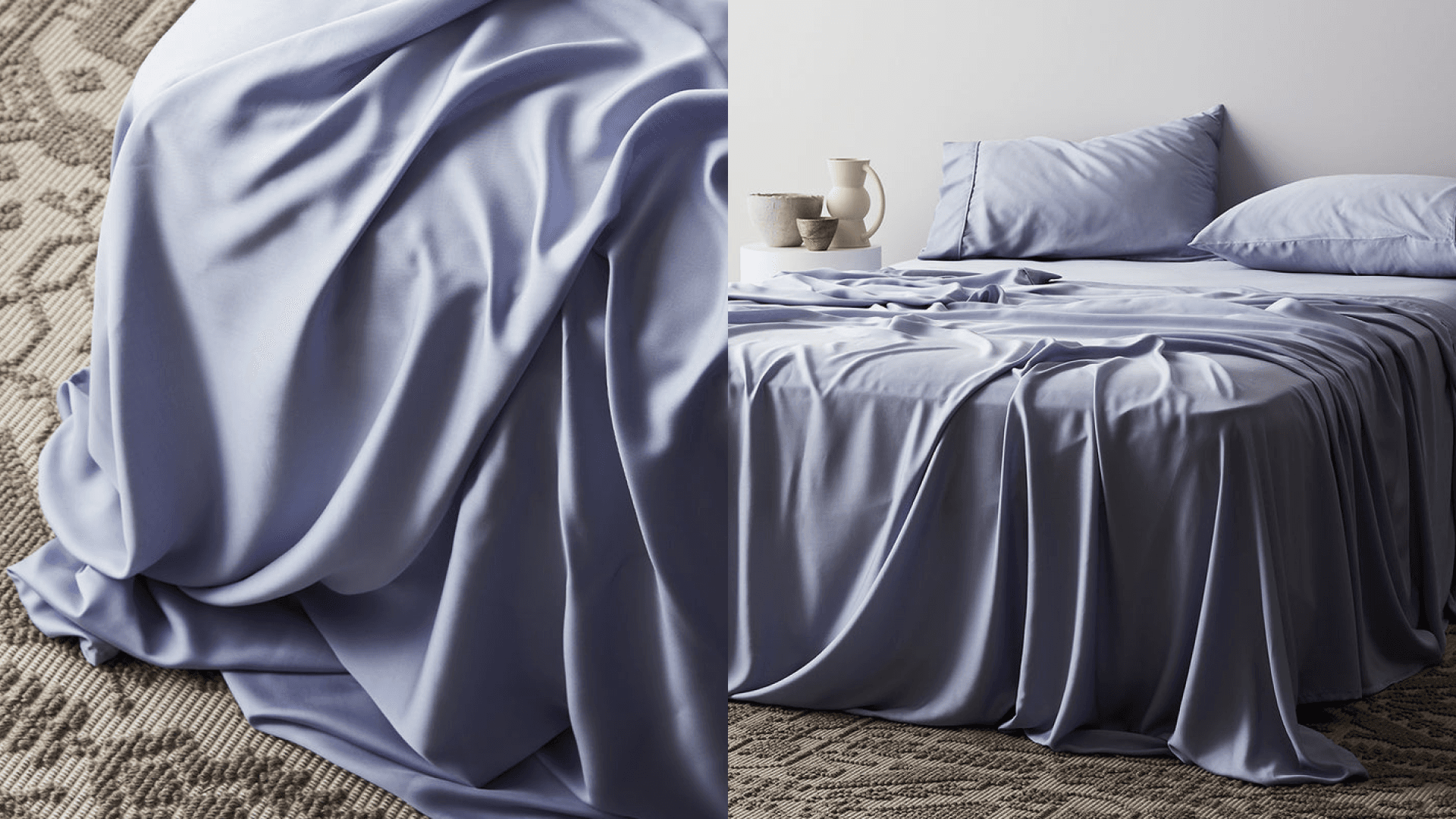 Cooling bamboo sheets