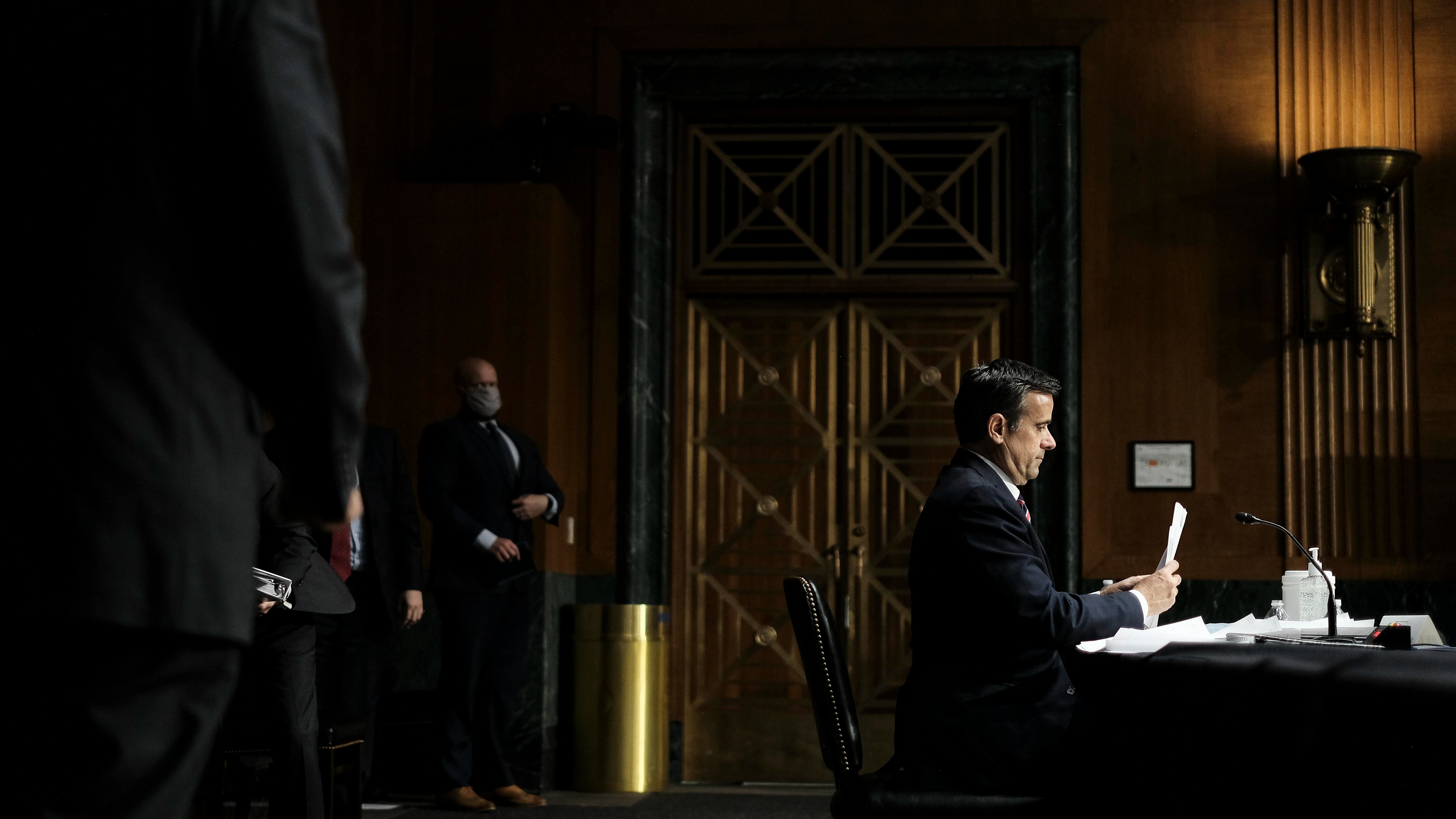 John Ratcliffe at Senate hearing