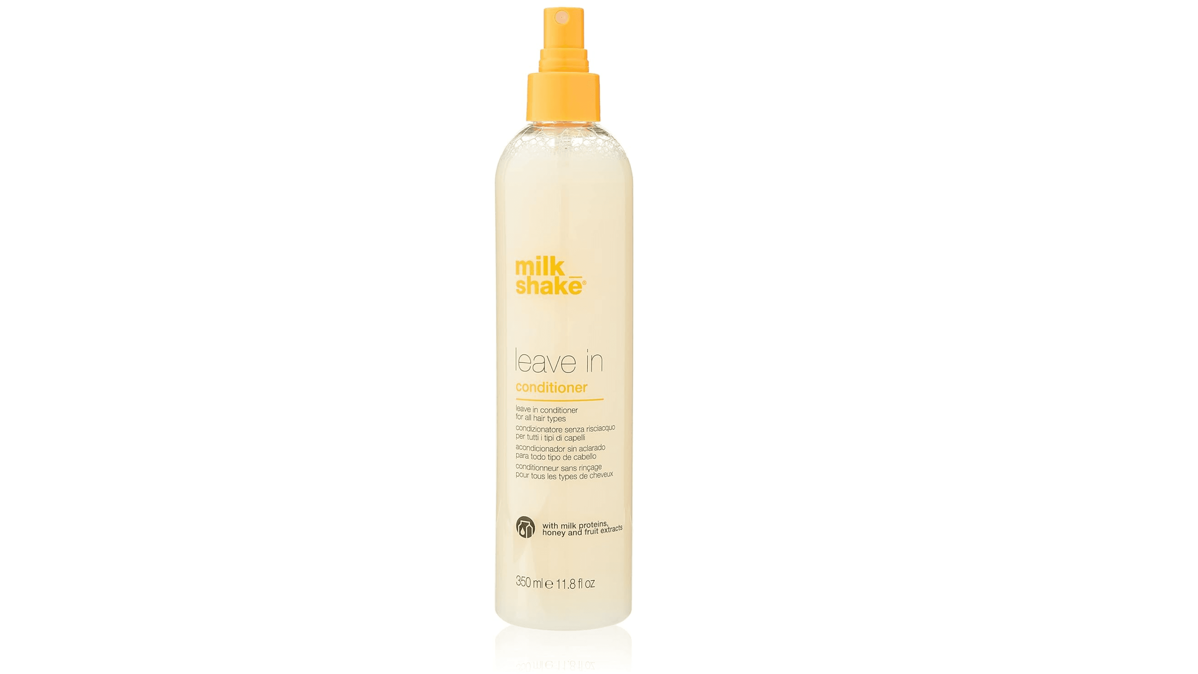 milk shake Leave-In Conditioner Spray Detangler for Natural Hair - Protects Color Treated Hair and Hydrates Dry Hair For Soft and Shiny Straight or Curly Hair, 11.8 Fl Oz