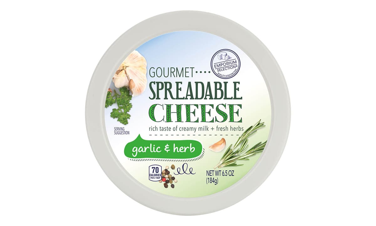 Garlic and herb cheese spread