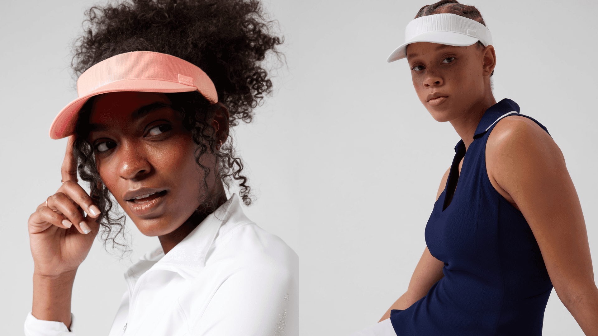 Ribbed hot girl walk visor