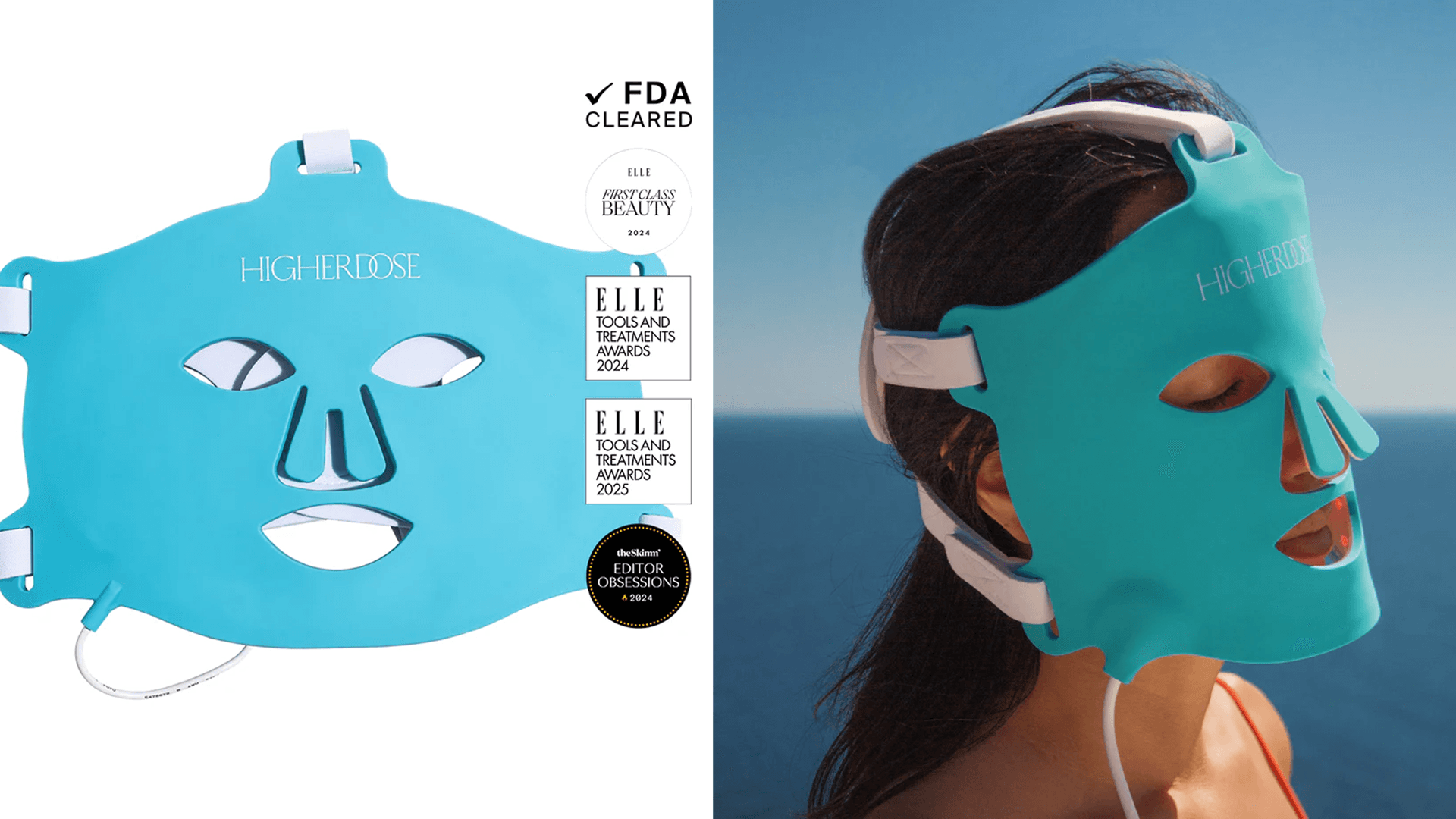red light mask