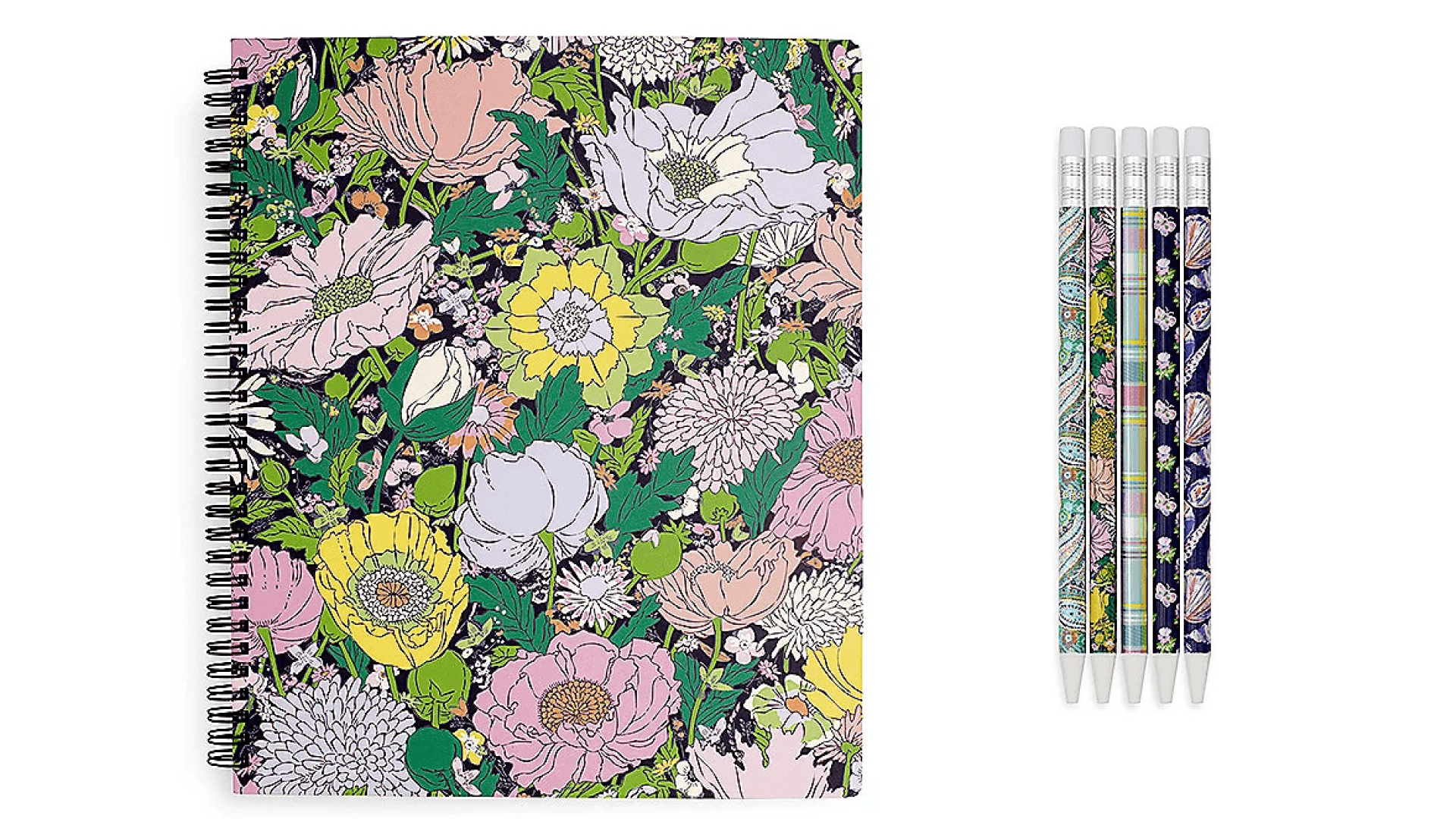 Notebook and pencil set