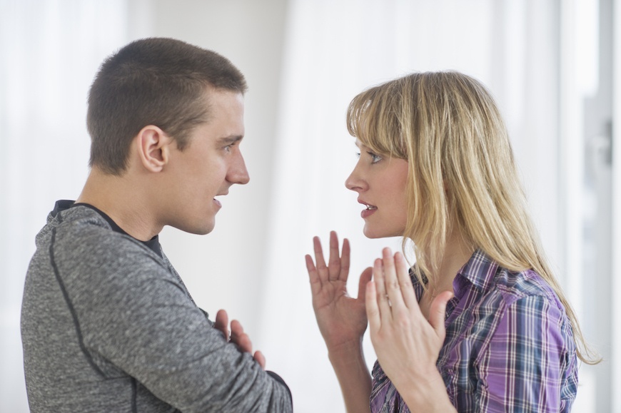 Featured image for A relationship therapist explains the difference between bickering and fighting