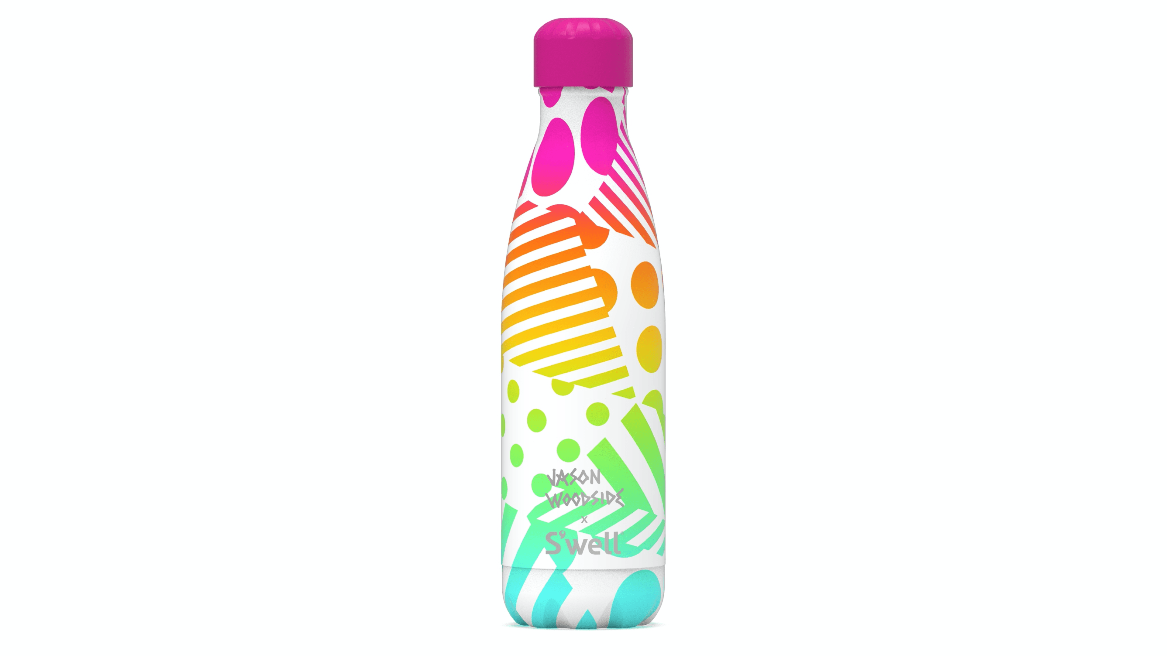 colorful insulated water bottle