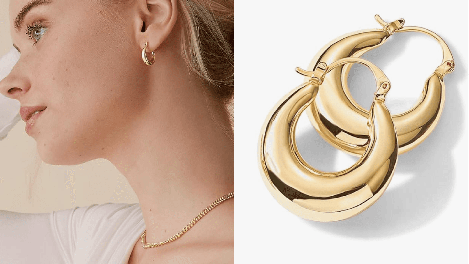 pavoi chunky hoop earrings