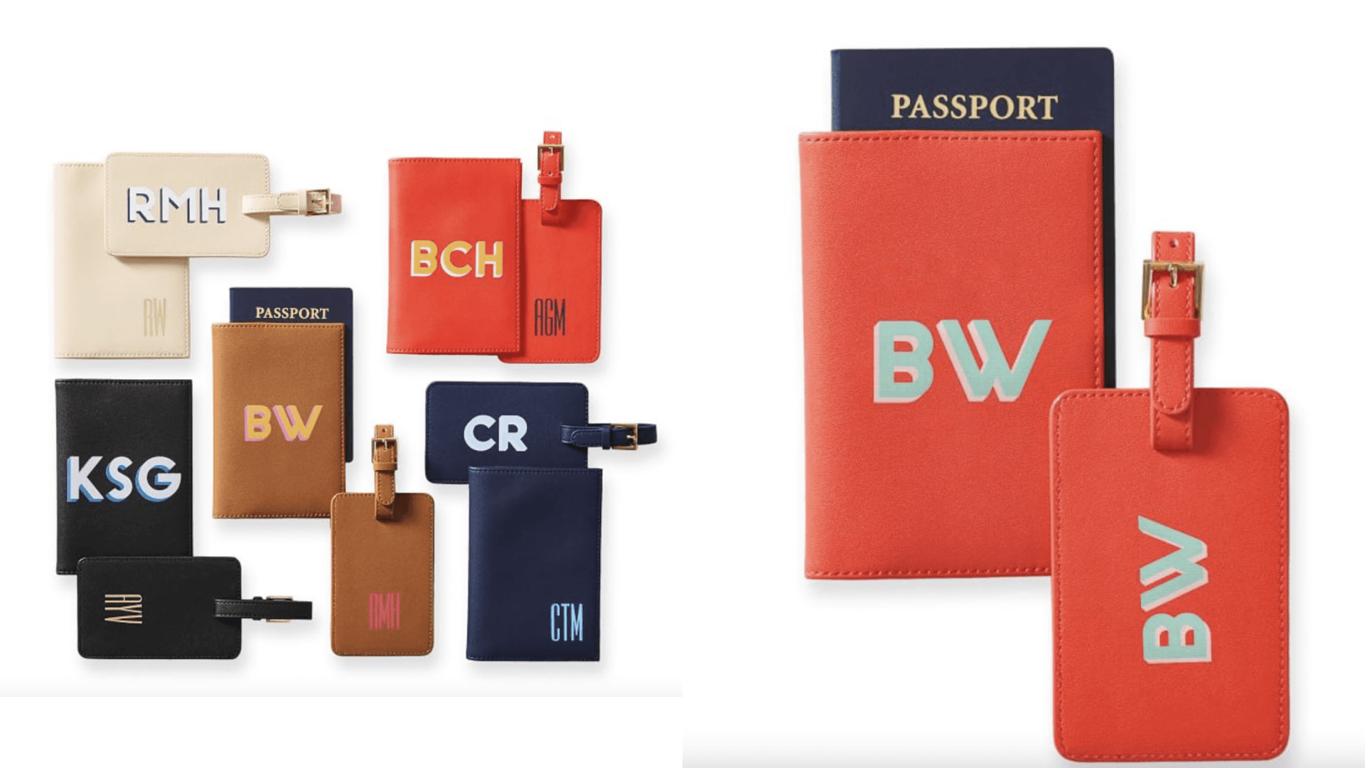 Personalized passport holder graduation gift