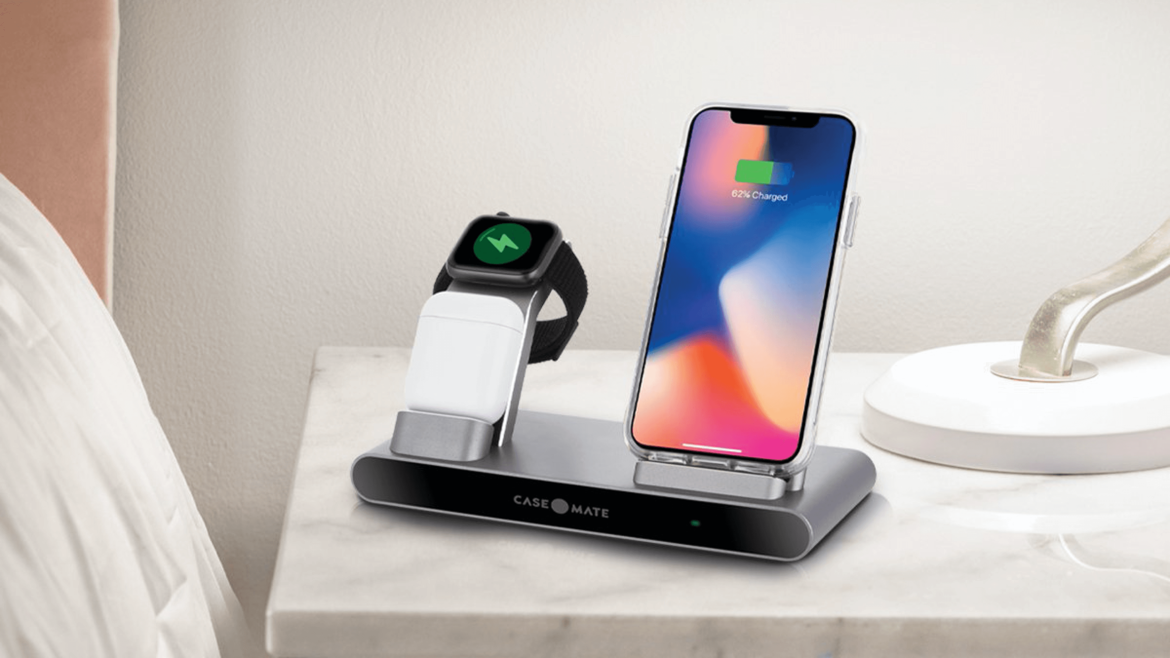 charging hub for phone, airpods, and apple watach