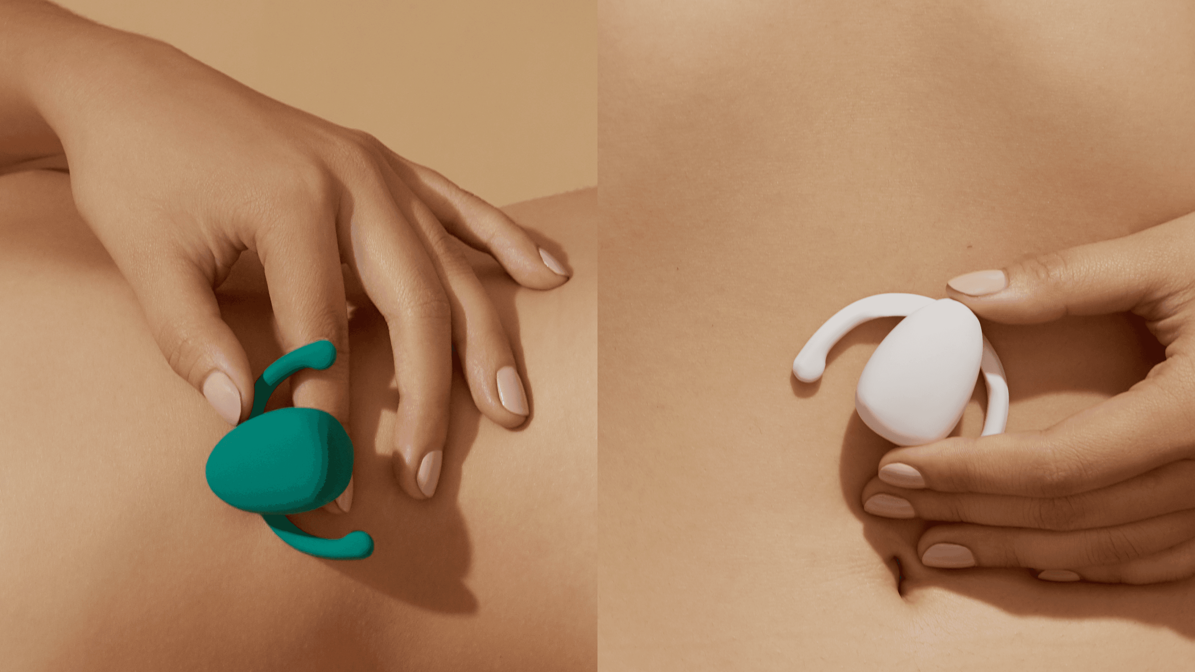 hands free clitoral vibrator for individual or partner use