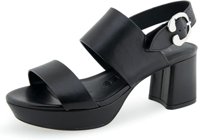 black aerosoles camera sandals