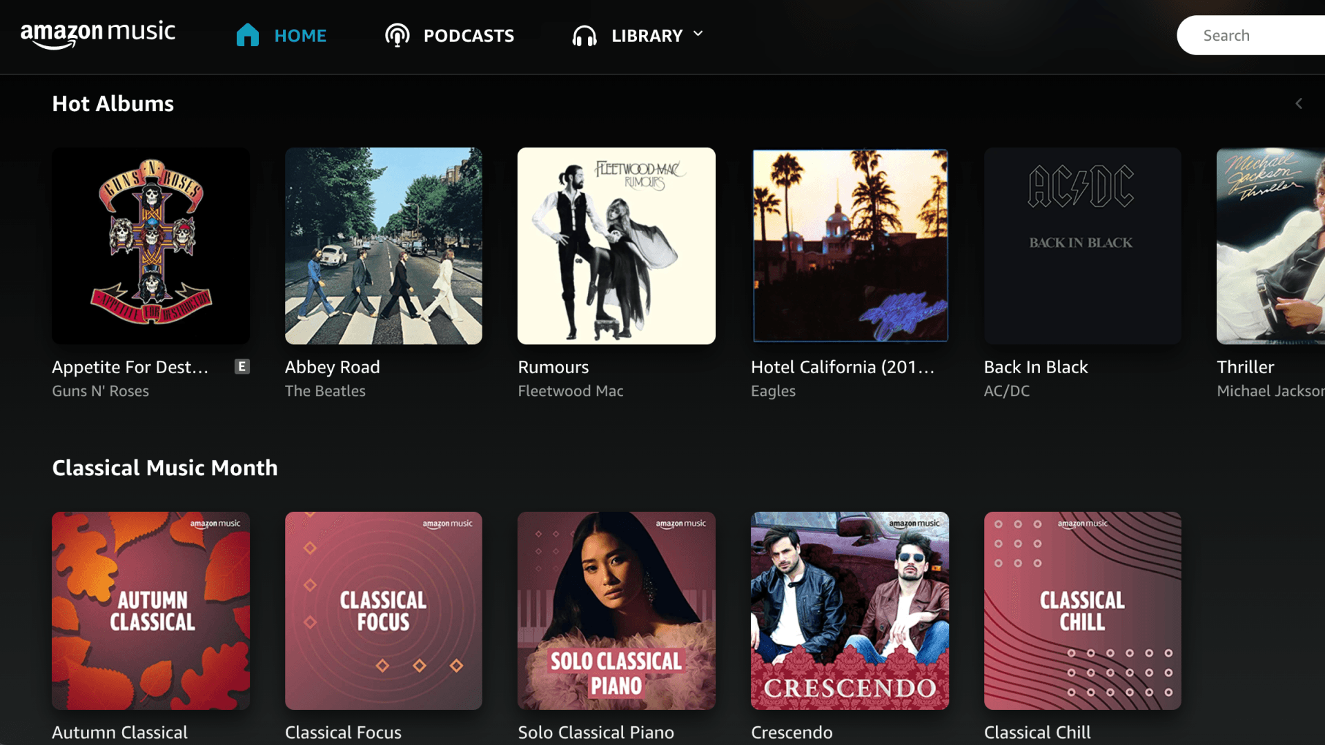 Amazon music subscription