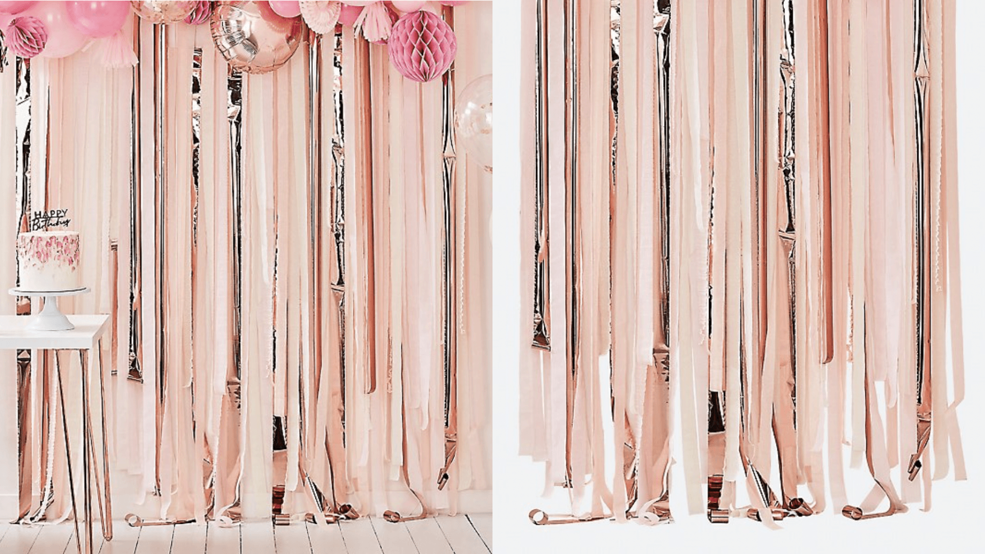 Paper source background streamers