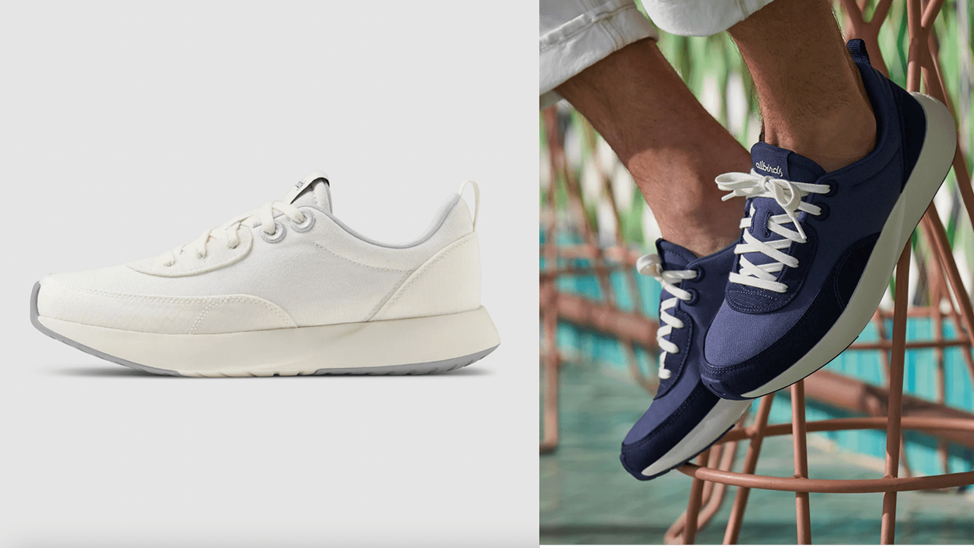white sneakers