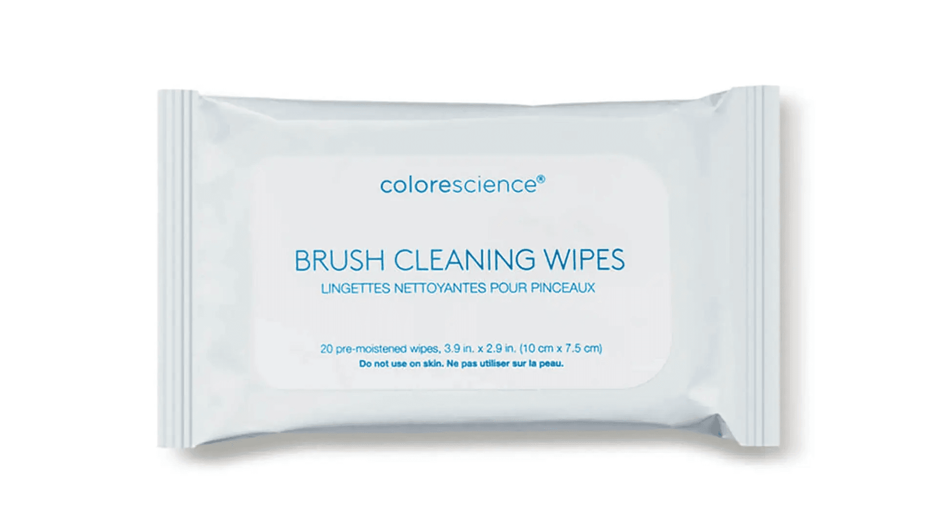 colorescience makeup brush cleaning wipes