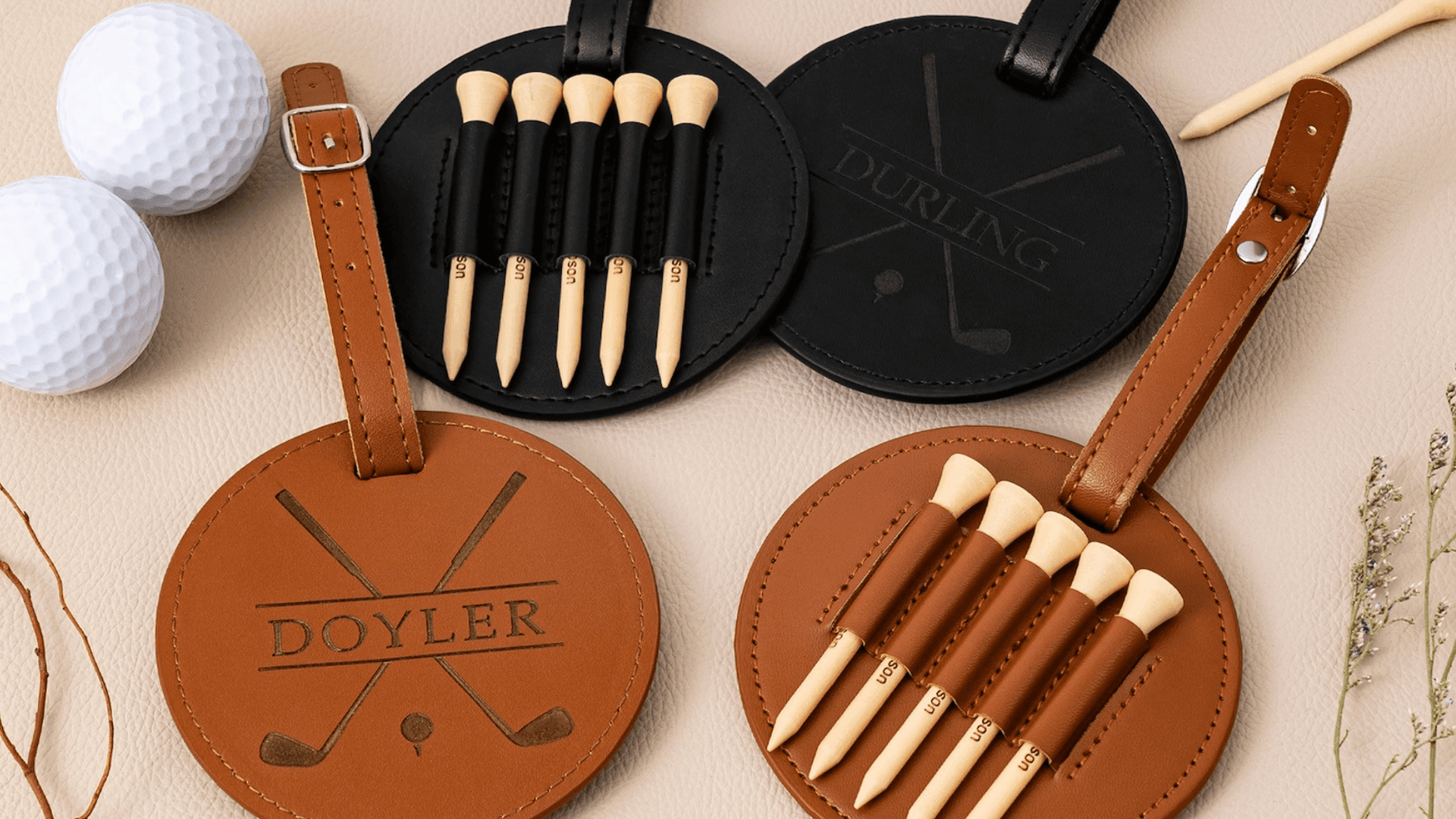 golf bag tag