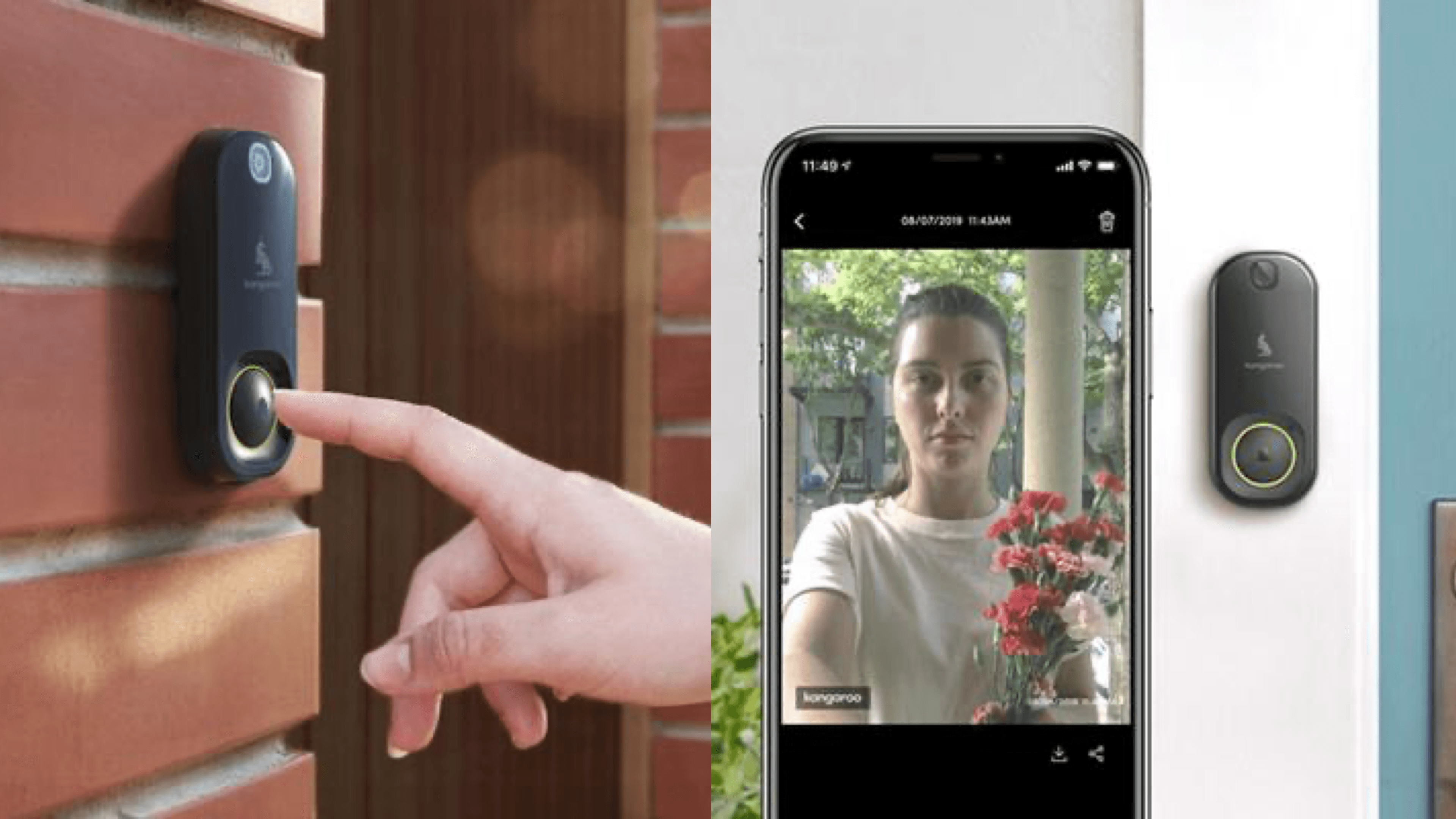 doorbell chime and camera to increase security