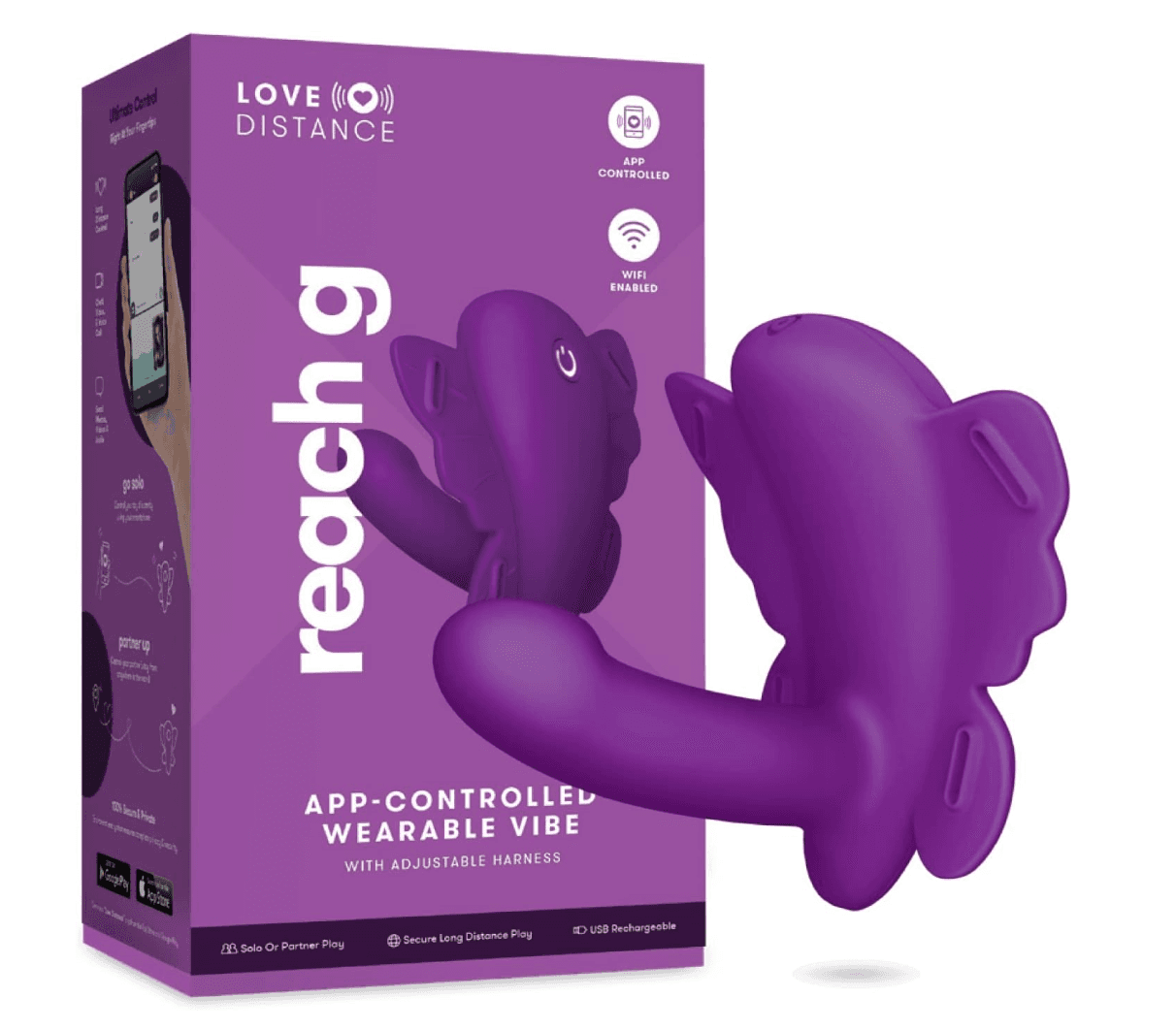 Best app-controlled wearable vibrator: Love Distance Reach