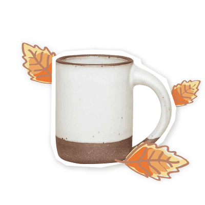 eggshell mug