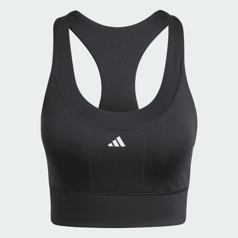 adidas run pocket medium support bra