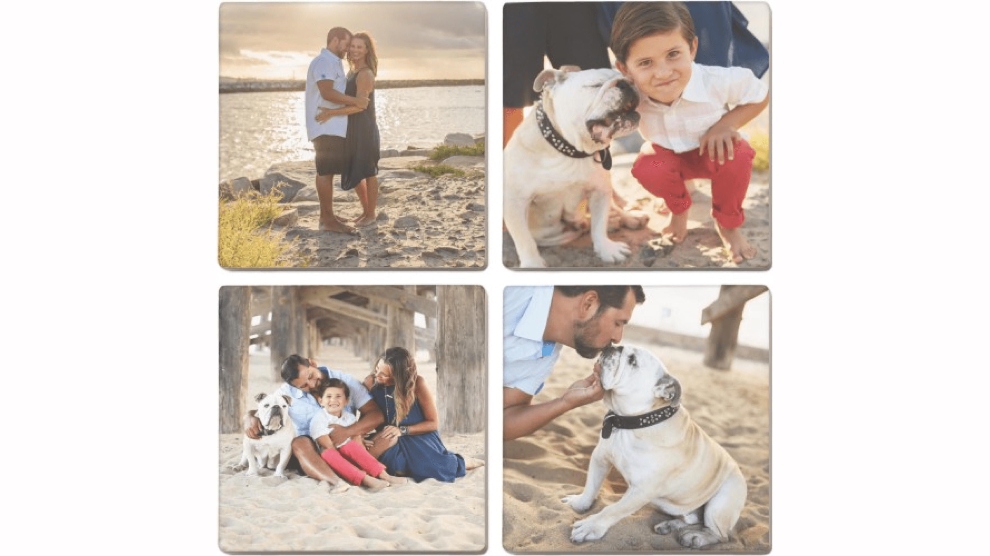 Ceramic Photo Coasters