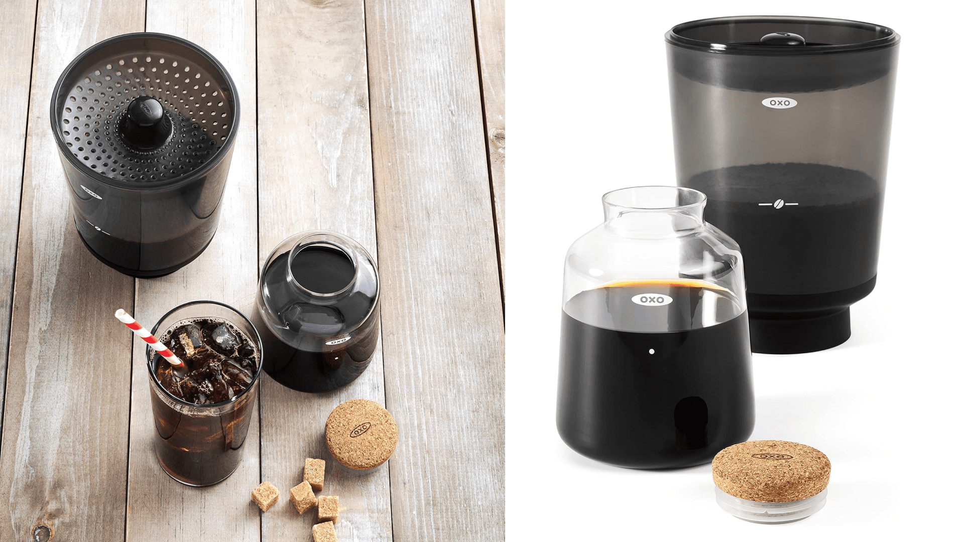 OXO Brew Compact Cold Brew Coffee Maker,Black