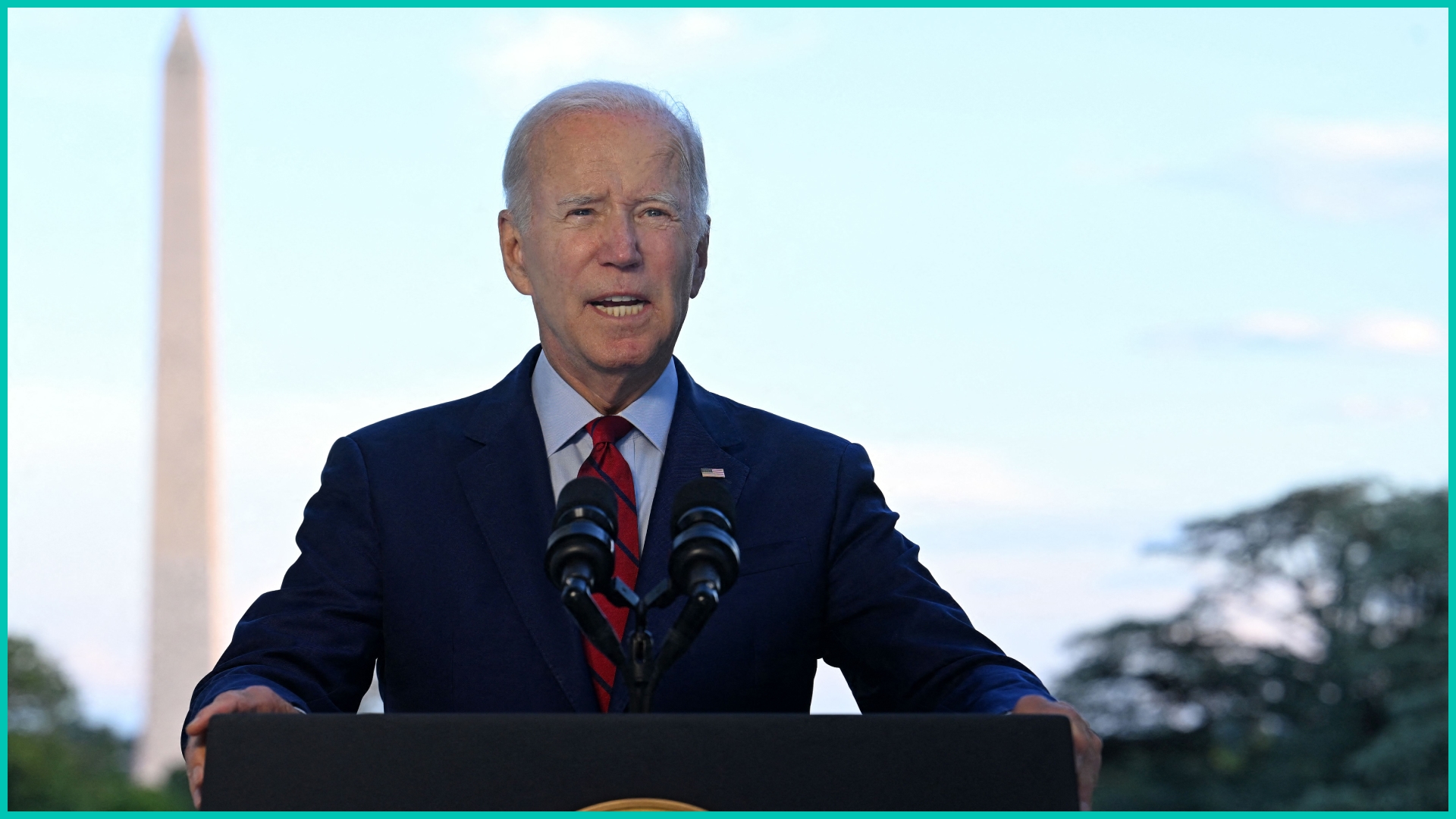 US President Joe Biden speaks on a 'successful' counterterrorism operation that killed Al-Qaeda chief Ayman al-Zawahiri