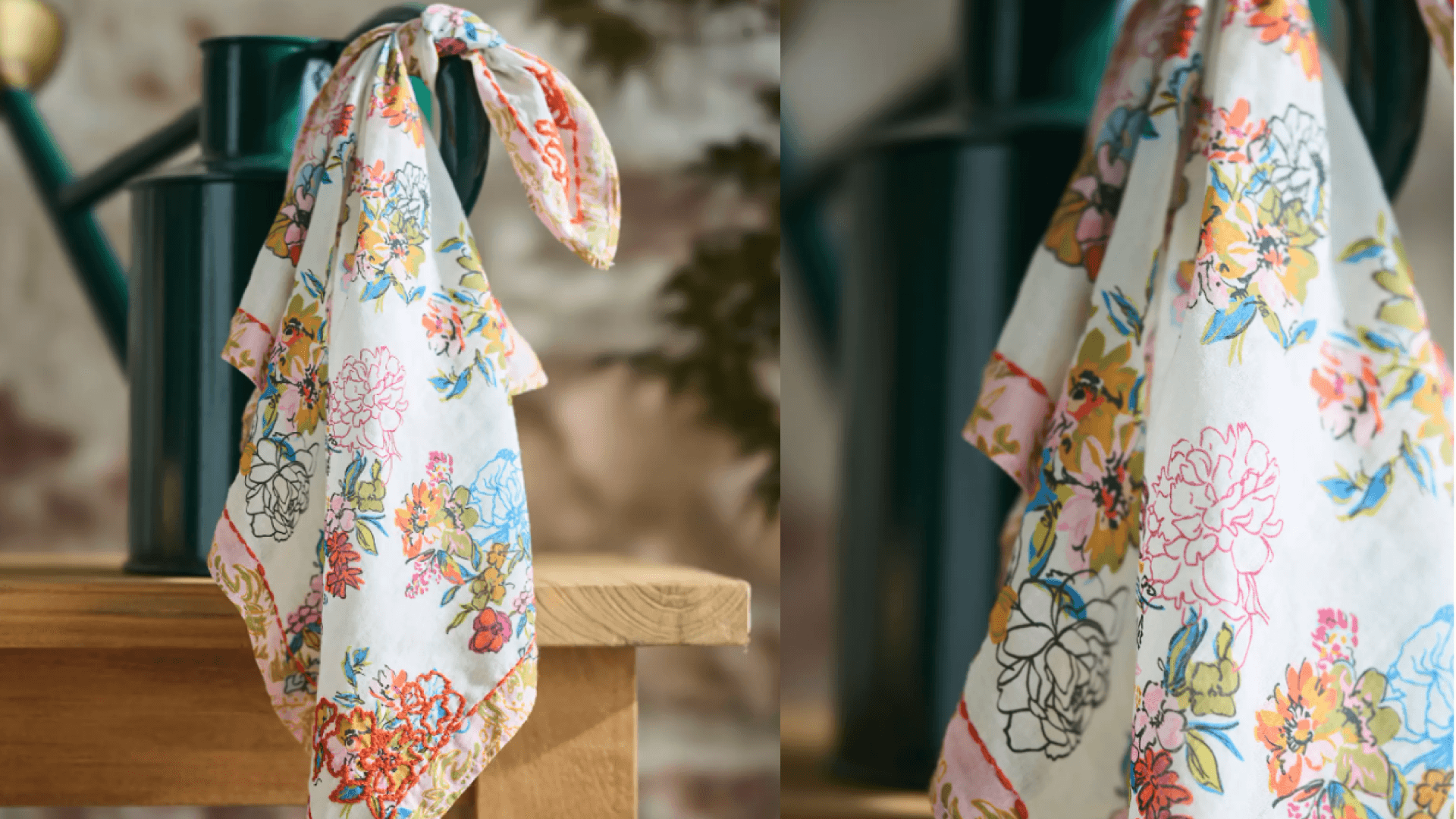 Blooming Garden Scarf