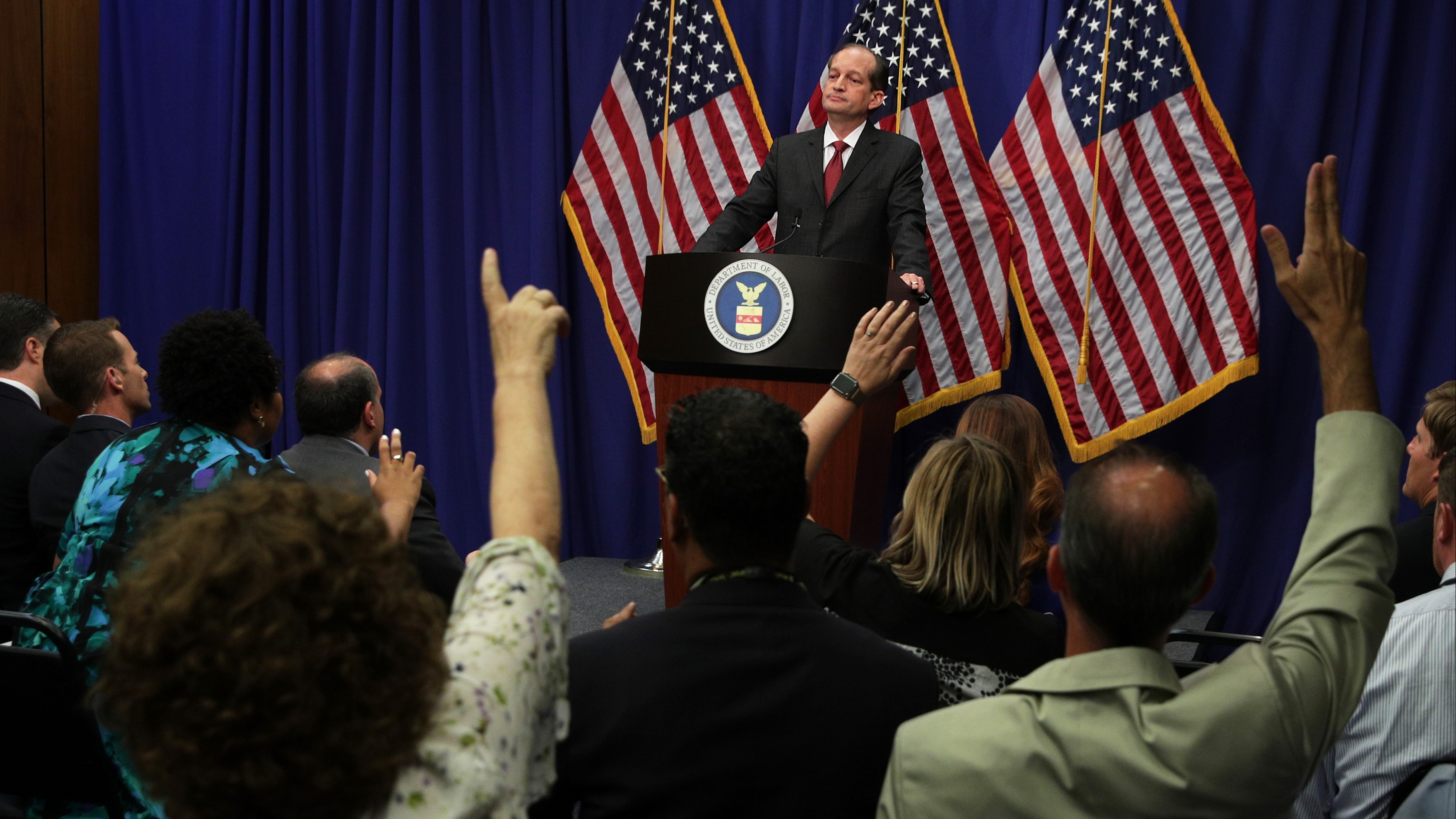 Alex Acosta Press Conference