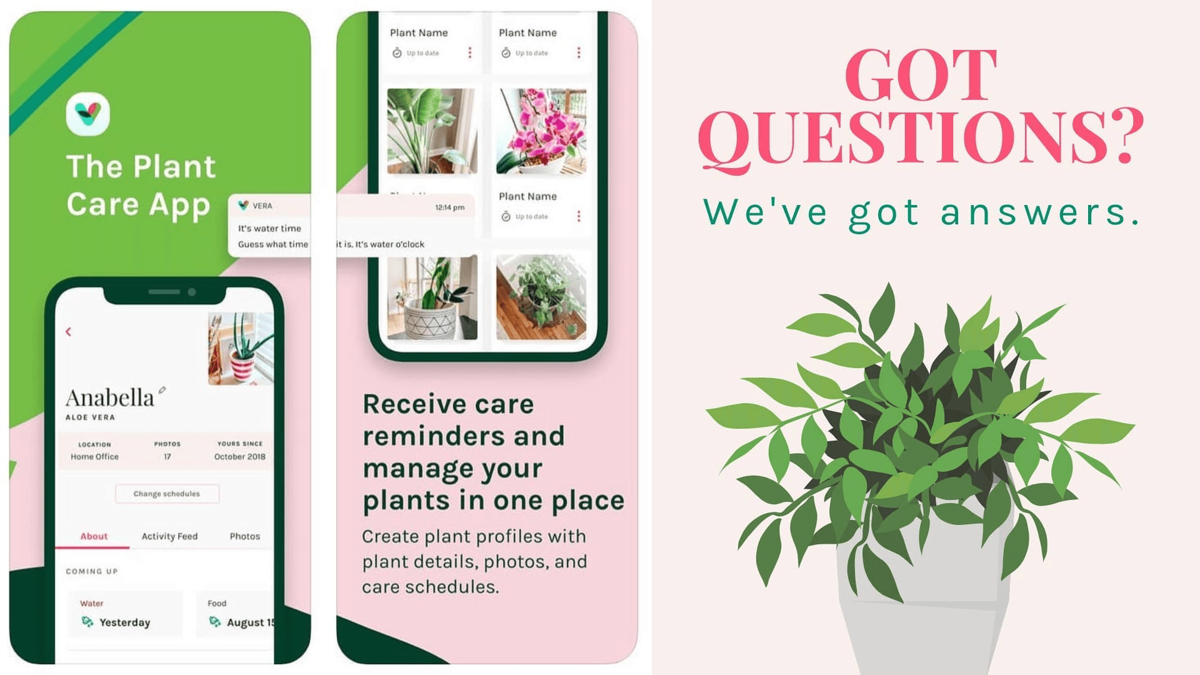 app to help you with a watering schedule