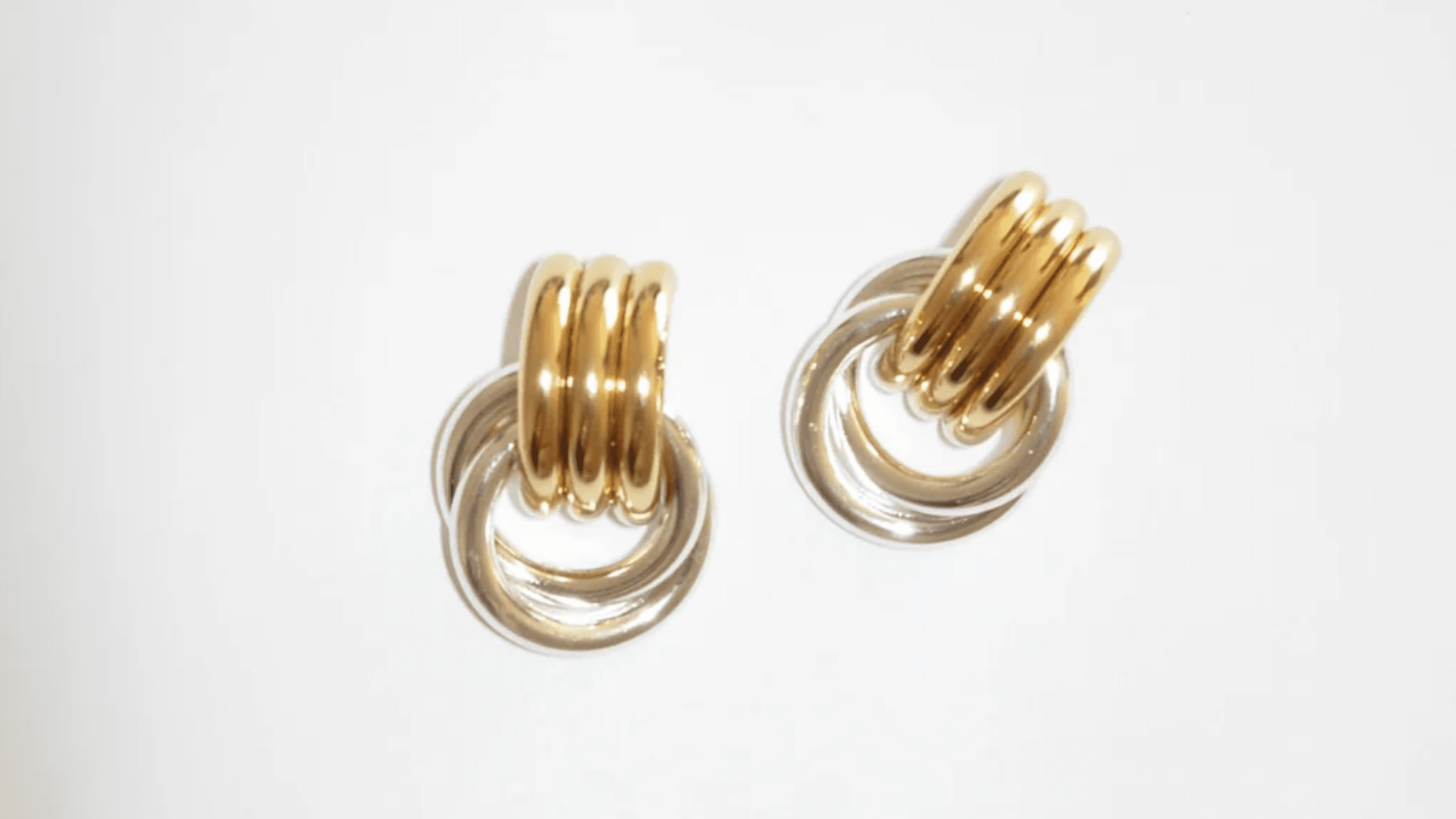 heaven mayhem mini knot earrings