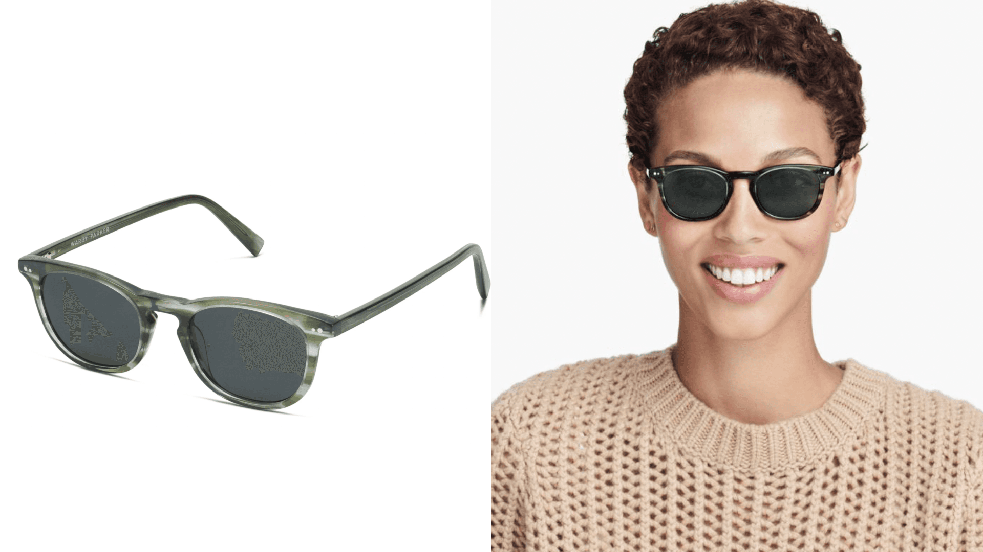 Warby Market designer sunglasses