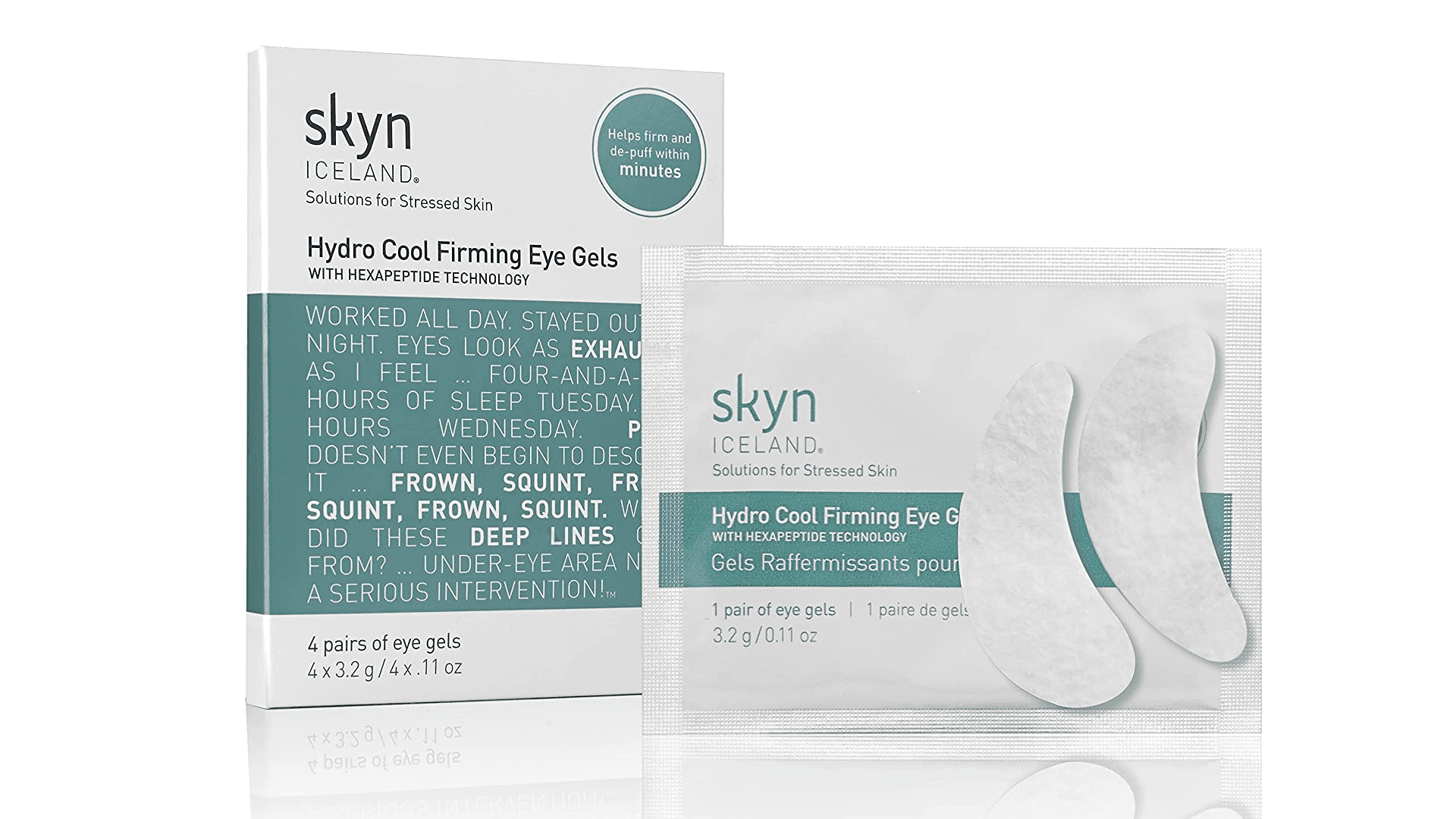 under eye masks to decrease puffiness and hydrate skin