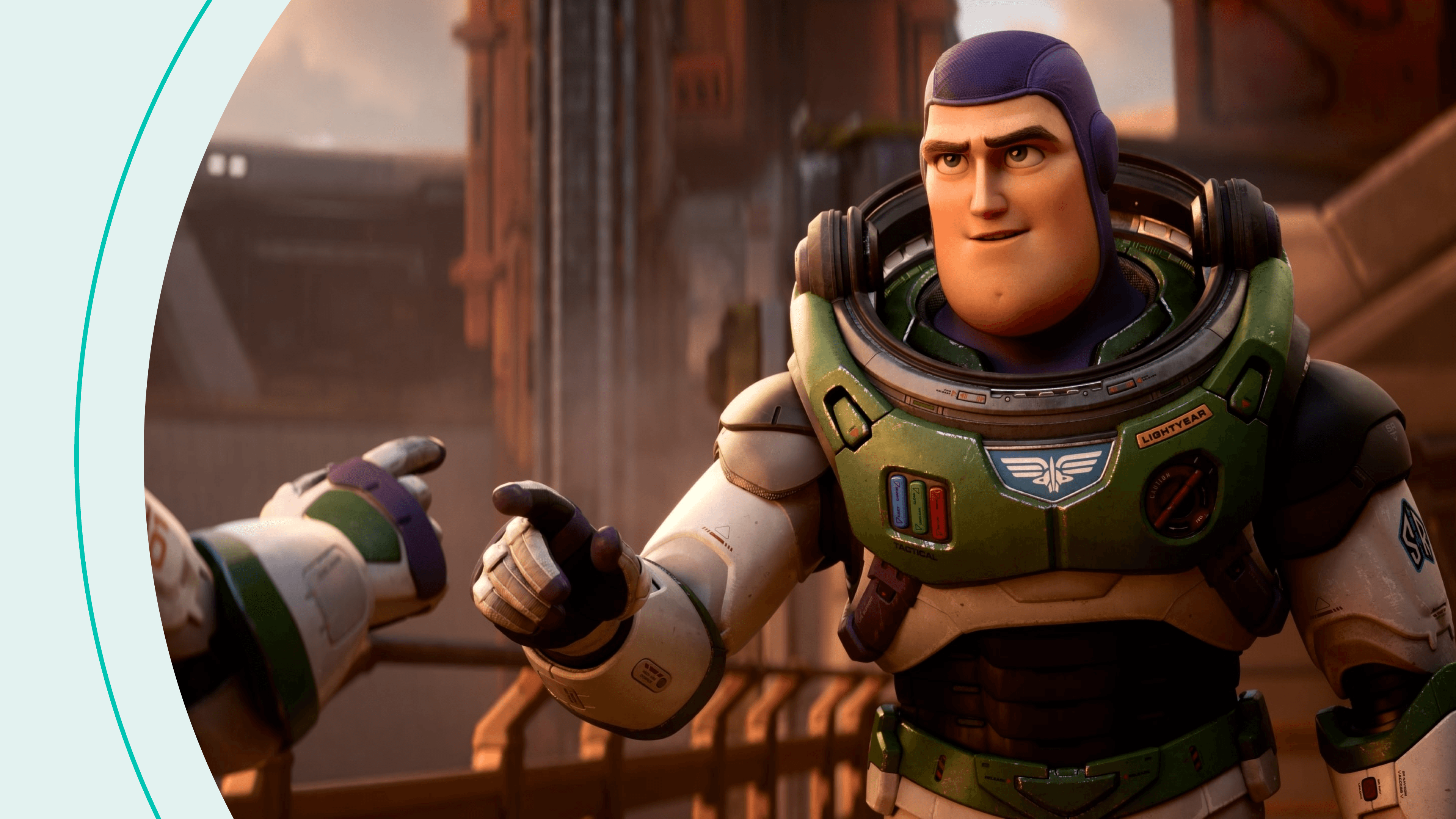 Buzz Lightyear in movie