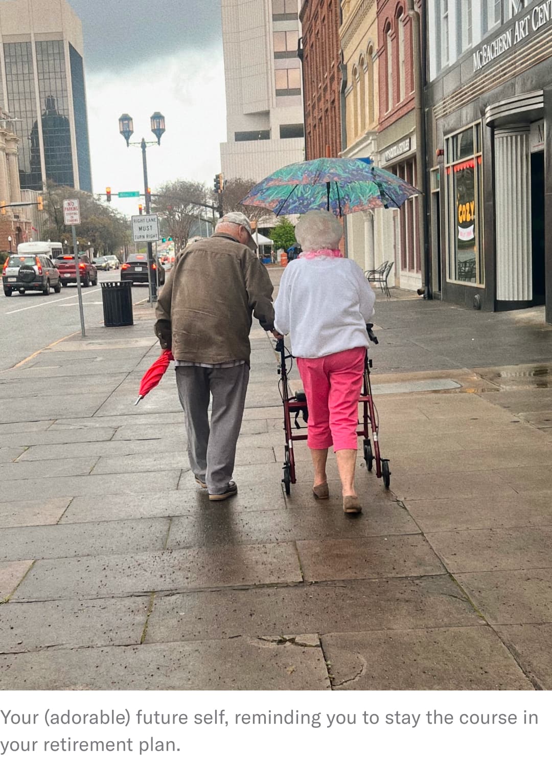 retired couple